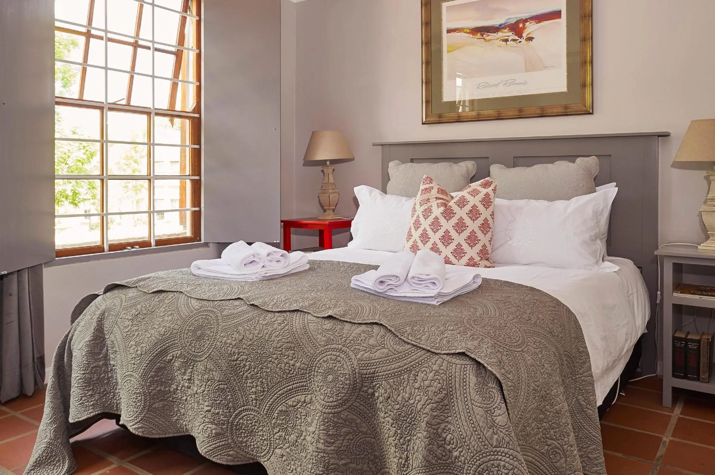 Bedroom, Bed in Highland Quarters