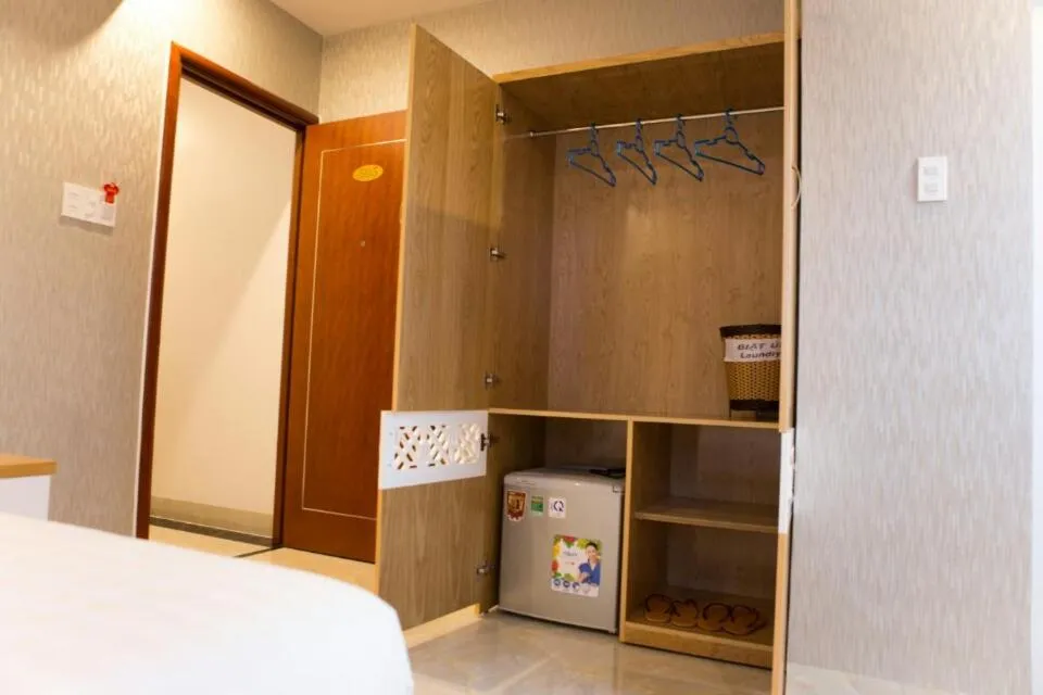 Bed in Thien Nga Hotel