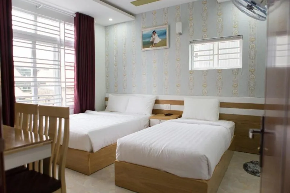 Bed in Thien Nga Hotel