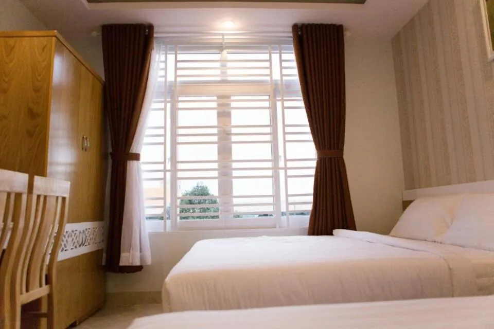 Bed in Thien Nga Hotel