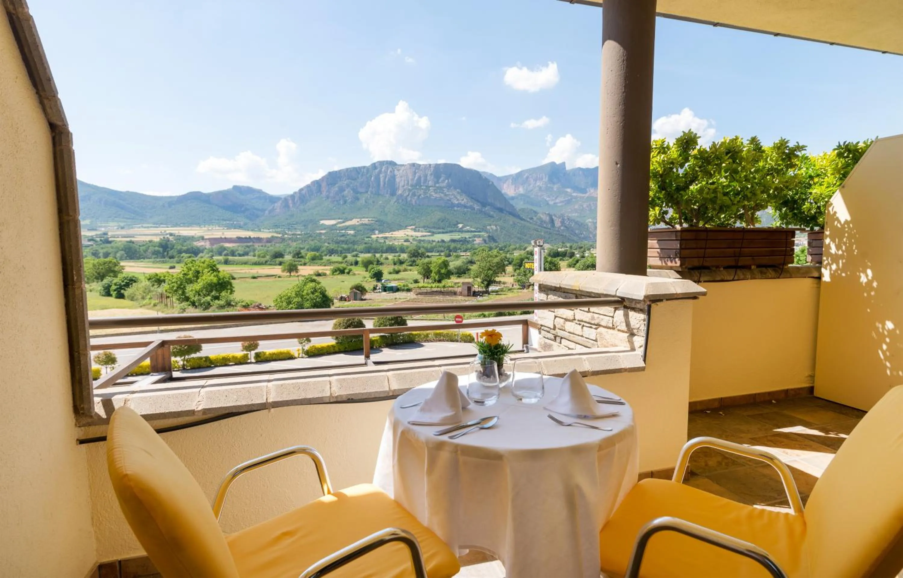 Natural landscape in Hotel Restaurant Cal Petit