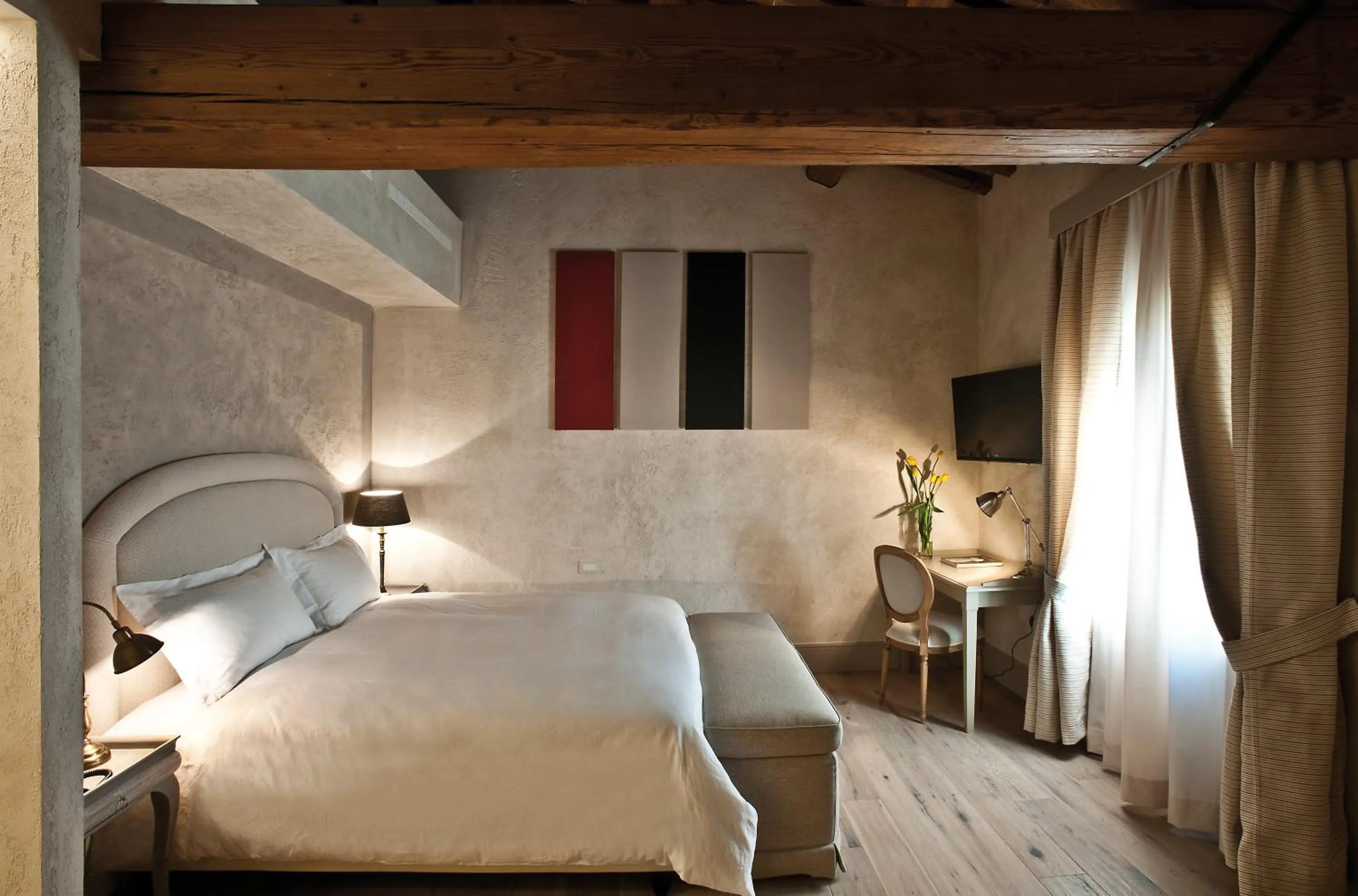 Bed in La Barchessa di Villa Pisani