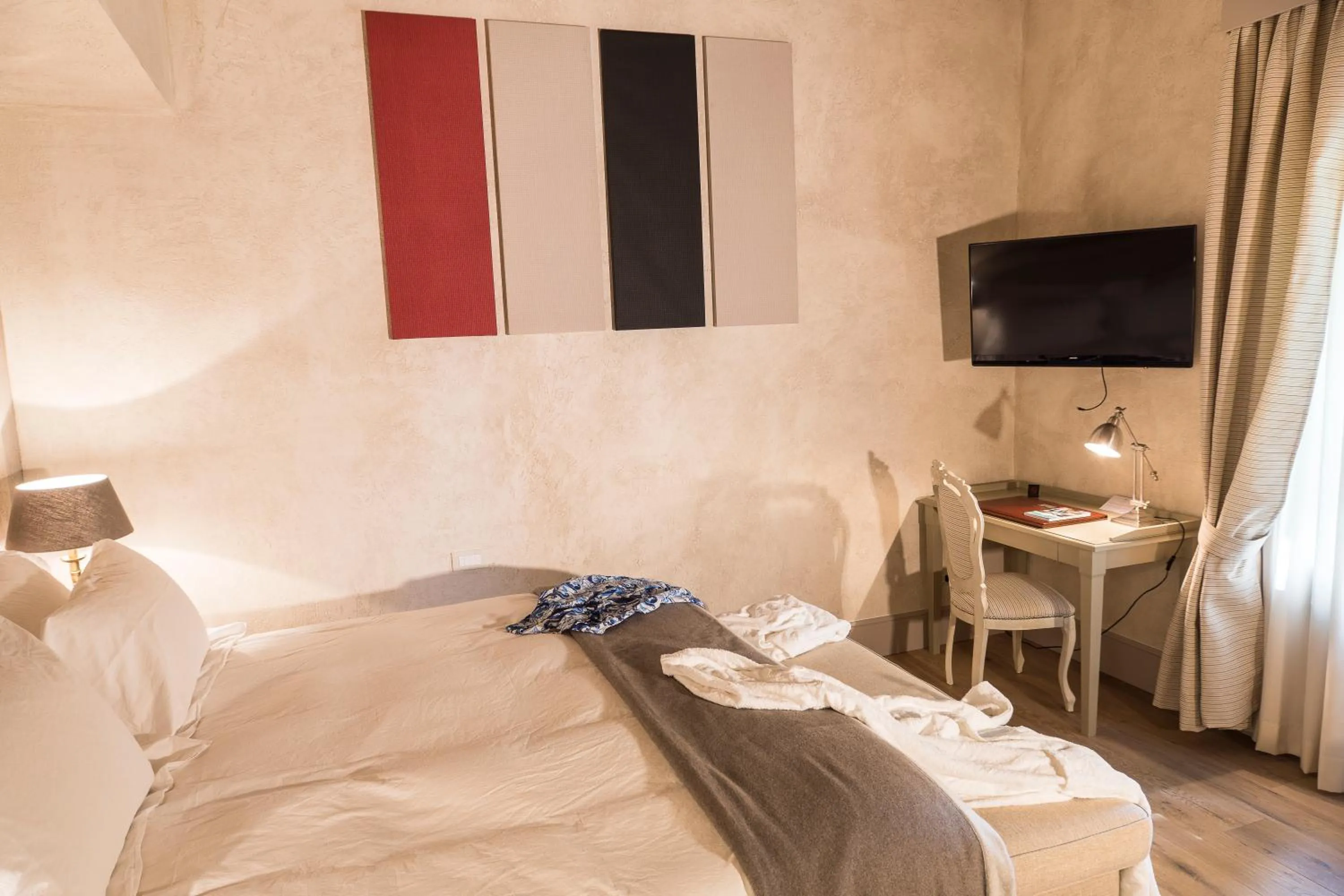 Bed in La Barchessa di Villa Pisani