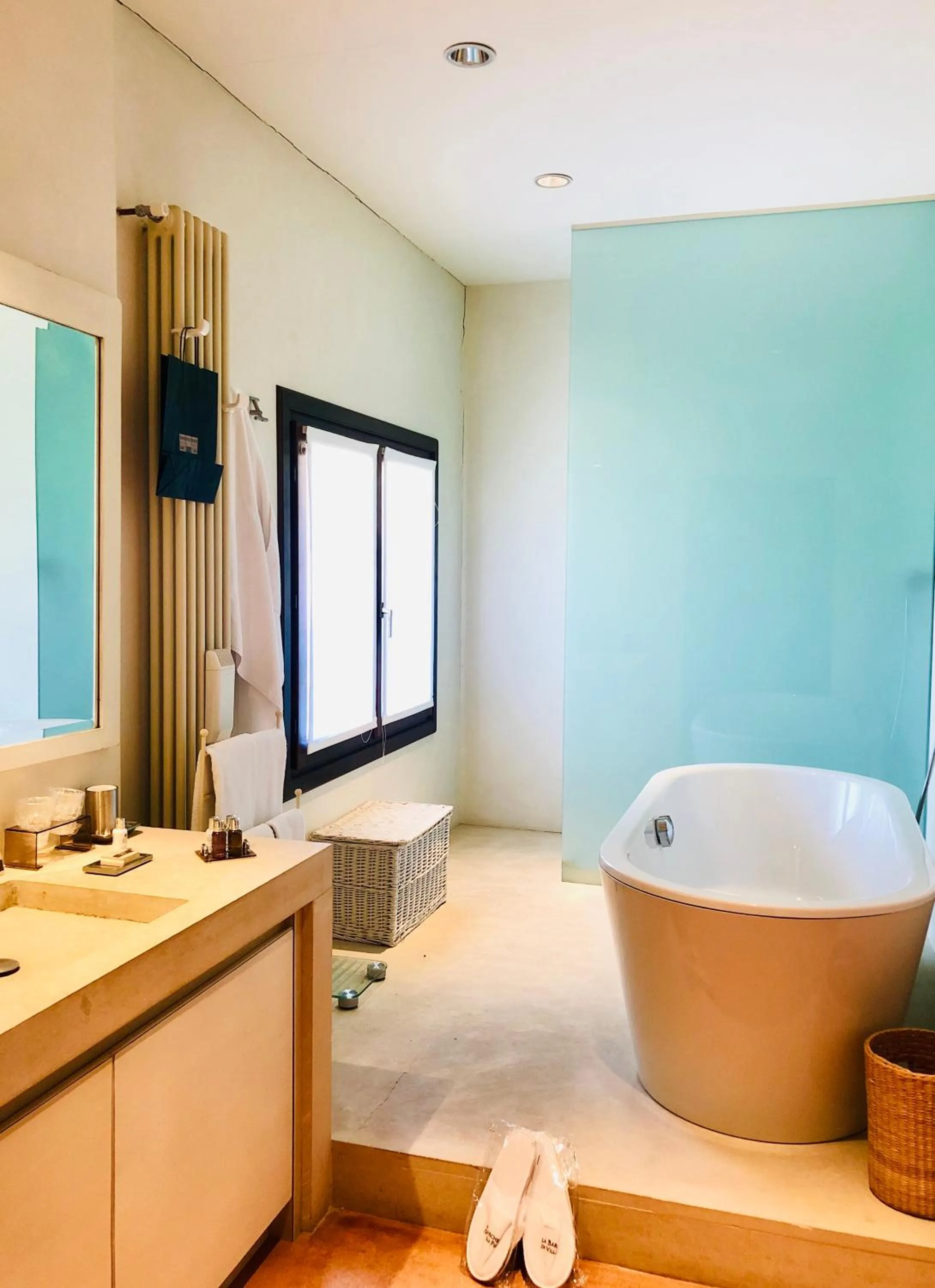 Shower in La Barchessa di Villa Pisani