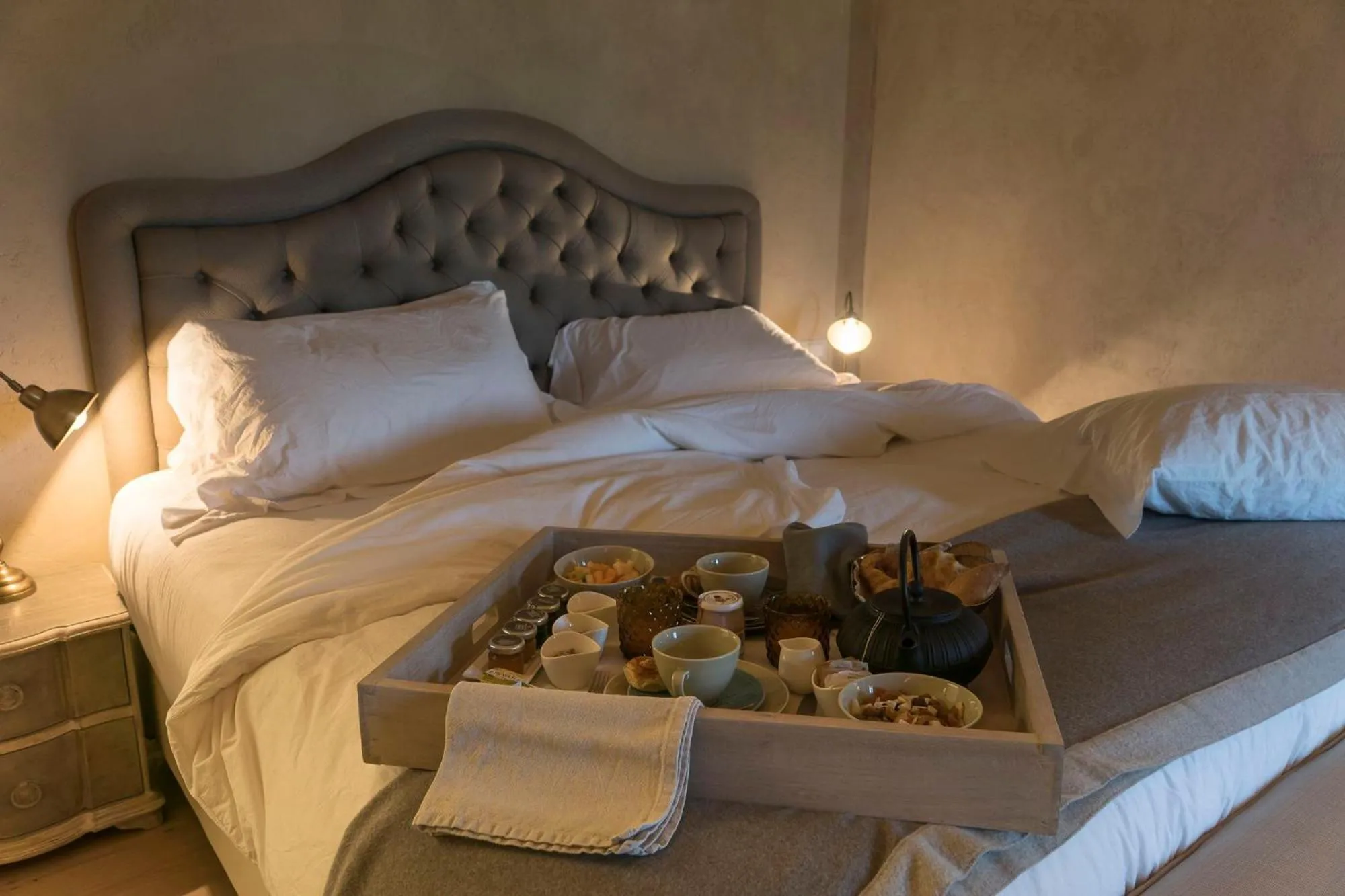 Bed in La Barchessa di Villa Pisani