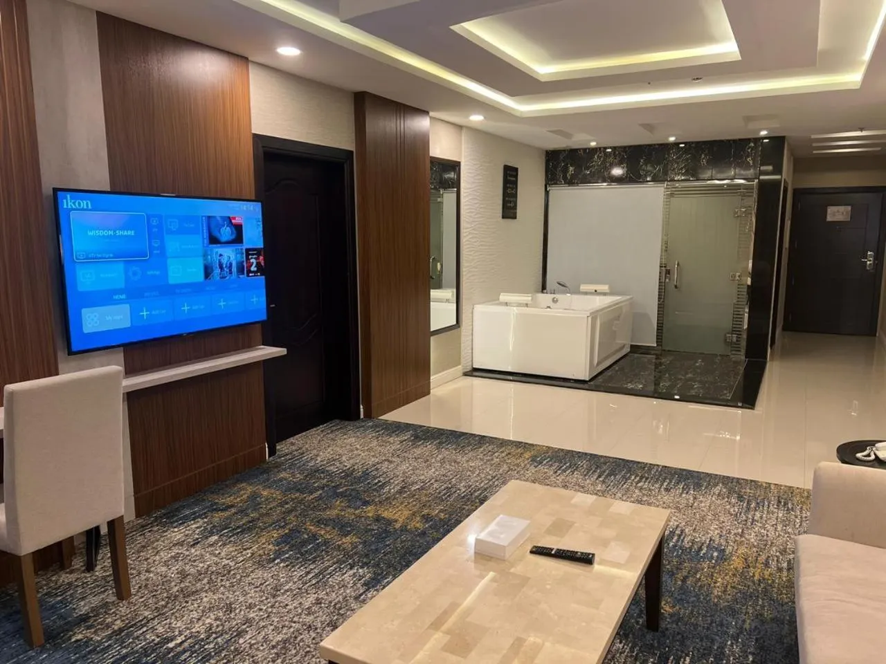 Bathroom in Remaz Suites Hotel