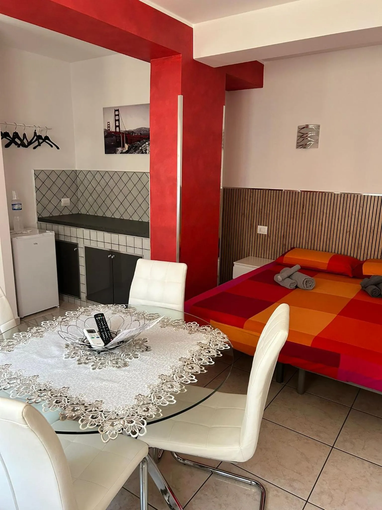 Bedroom, Bed in B&B Le Tre Gemme Junior