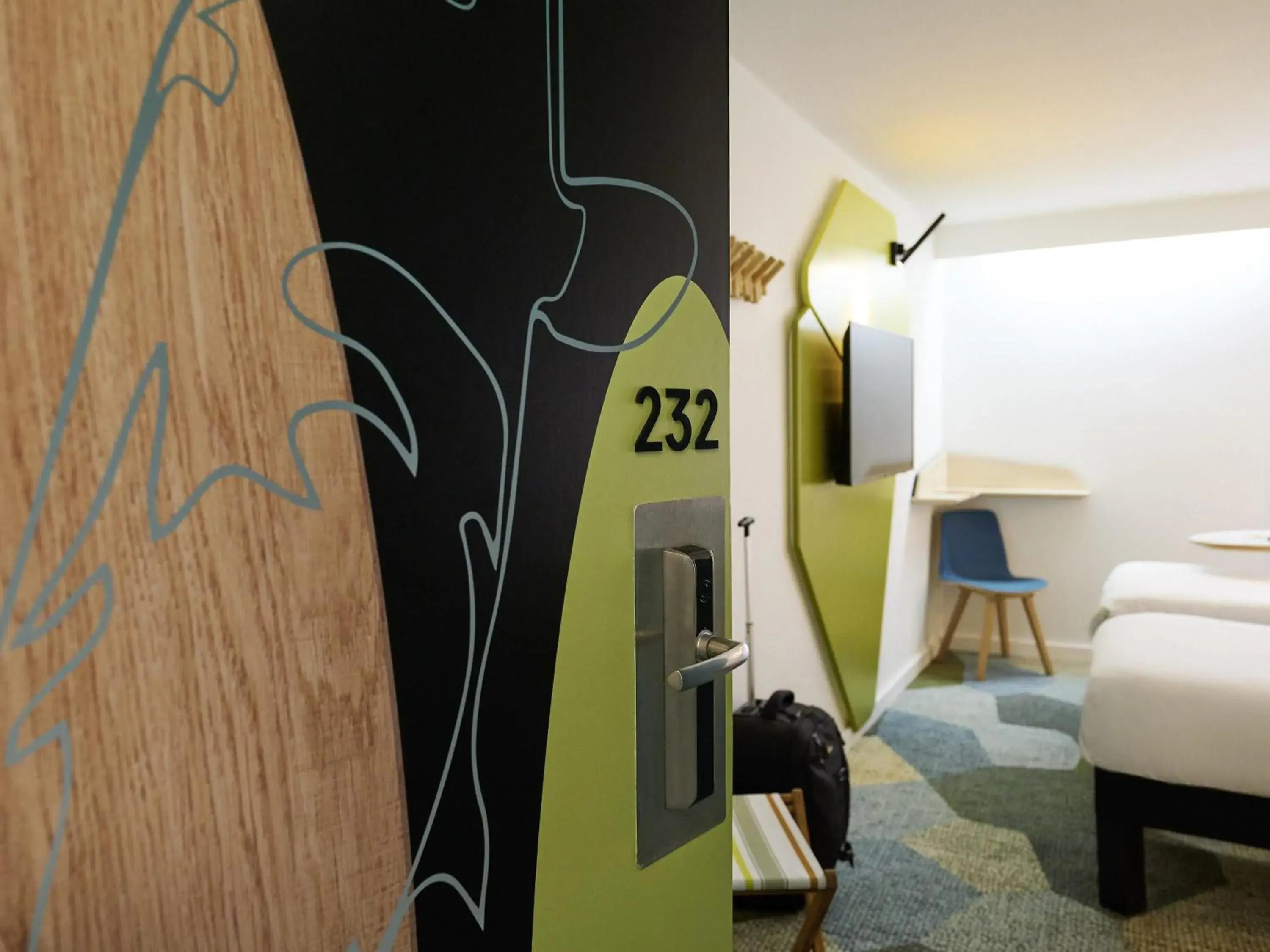 Bedroom, Bed in ibis Styles Bordeaux Begles Arena Bedroom, Bed in ibis Styles Bordeaux Begles Arena