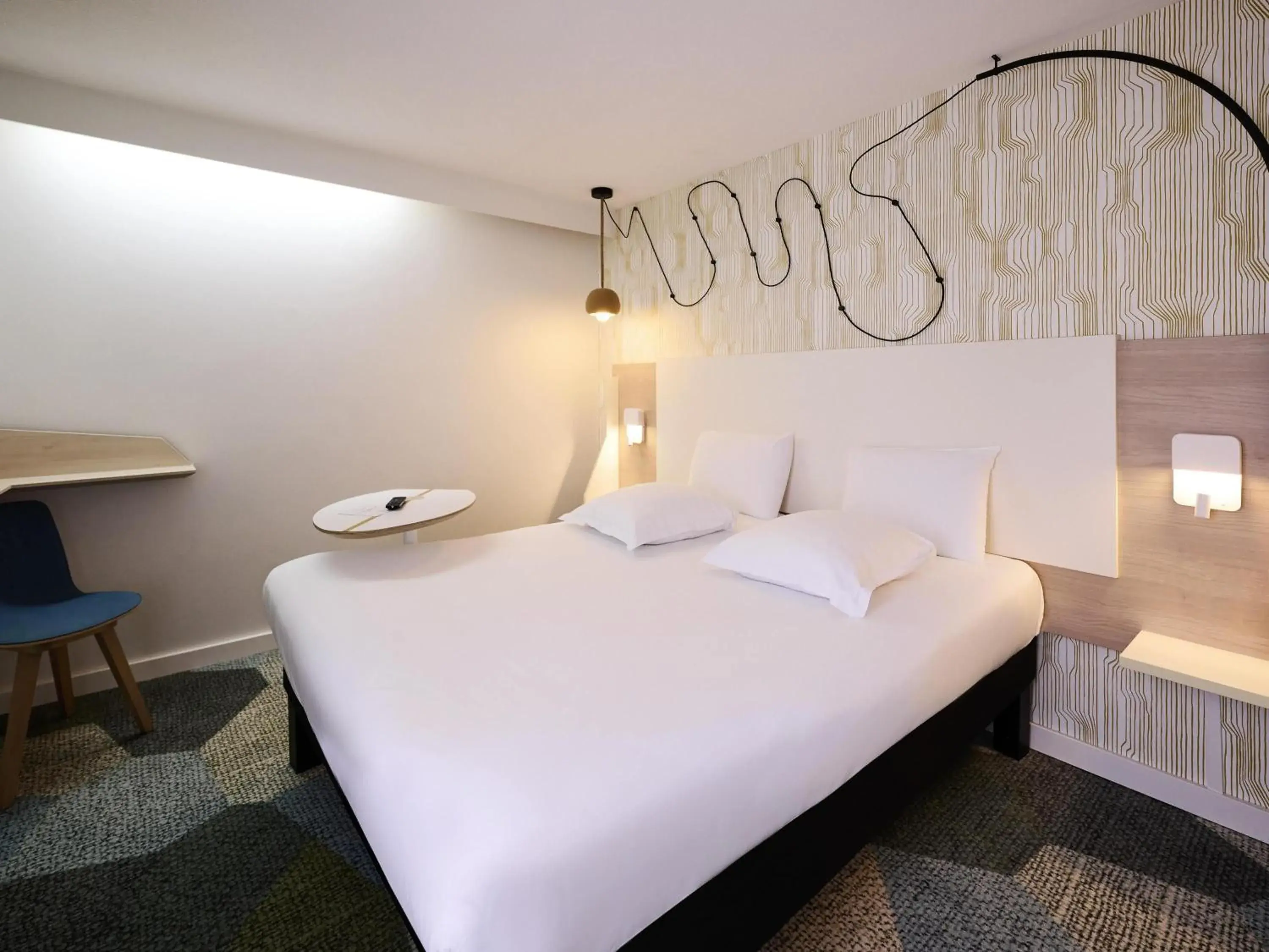 Bedroom, Bed in ibis Styles Bordeaux Begles Arena Bedroom, Bed in ibis Styles Bordeaux Begles Arena