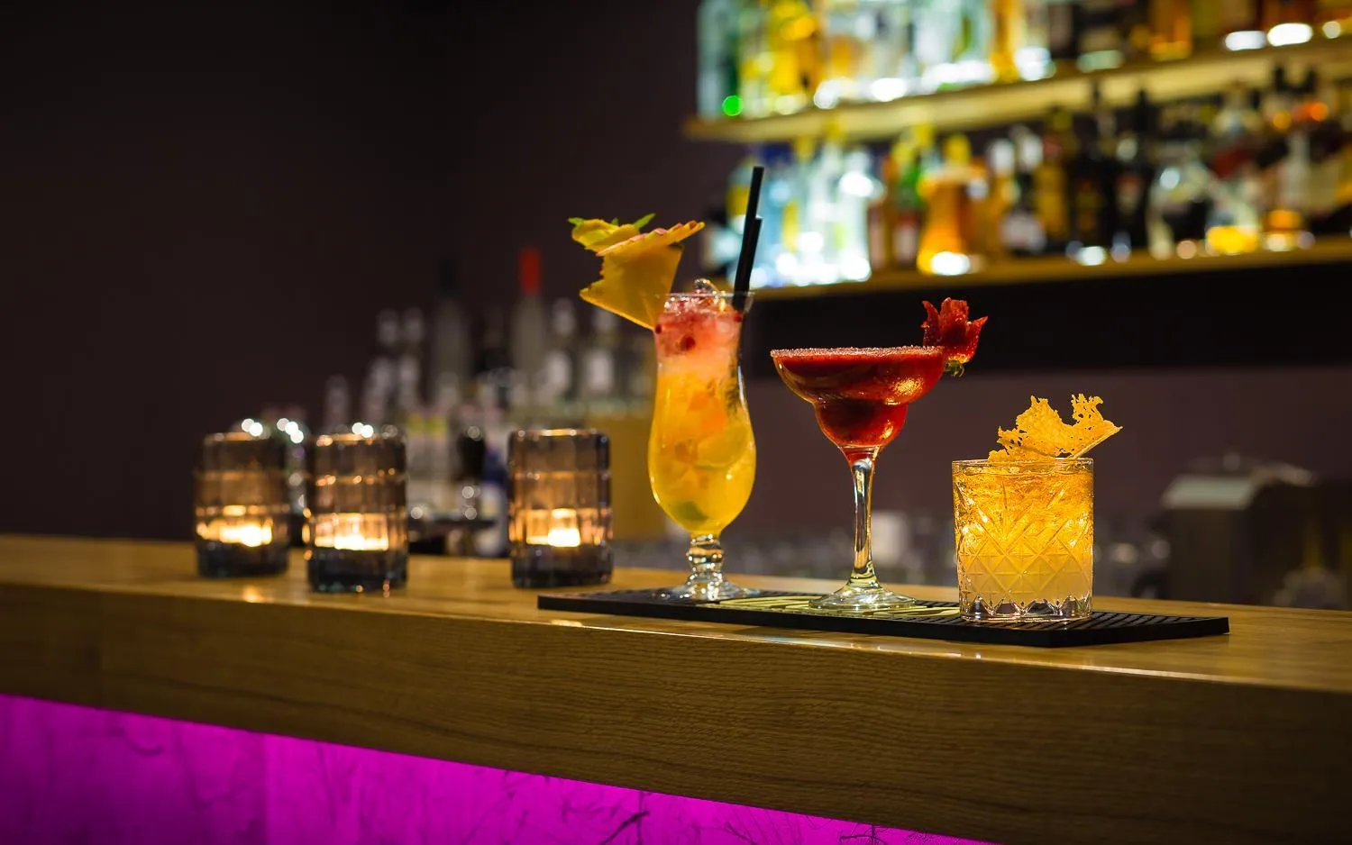 Alcoholic drinks in Blue Mountain Resort