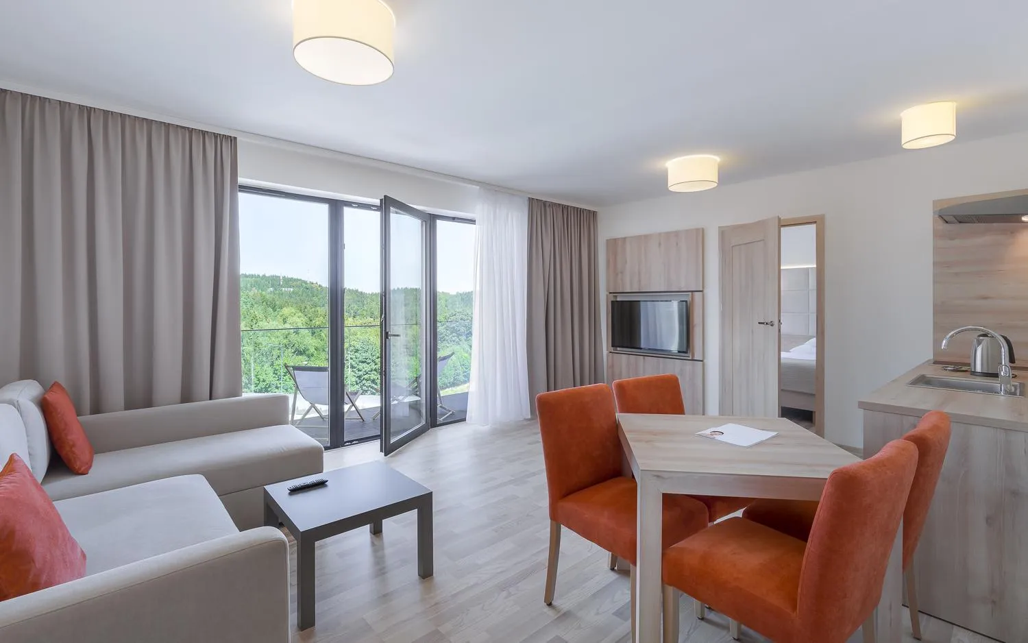 Living room in Blue Mountain Resort