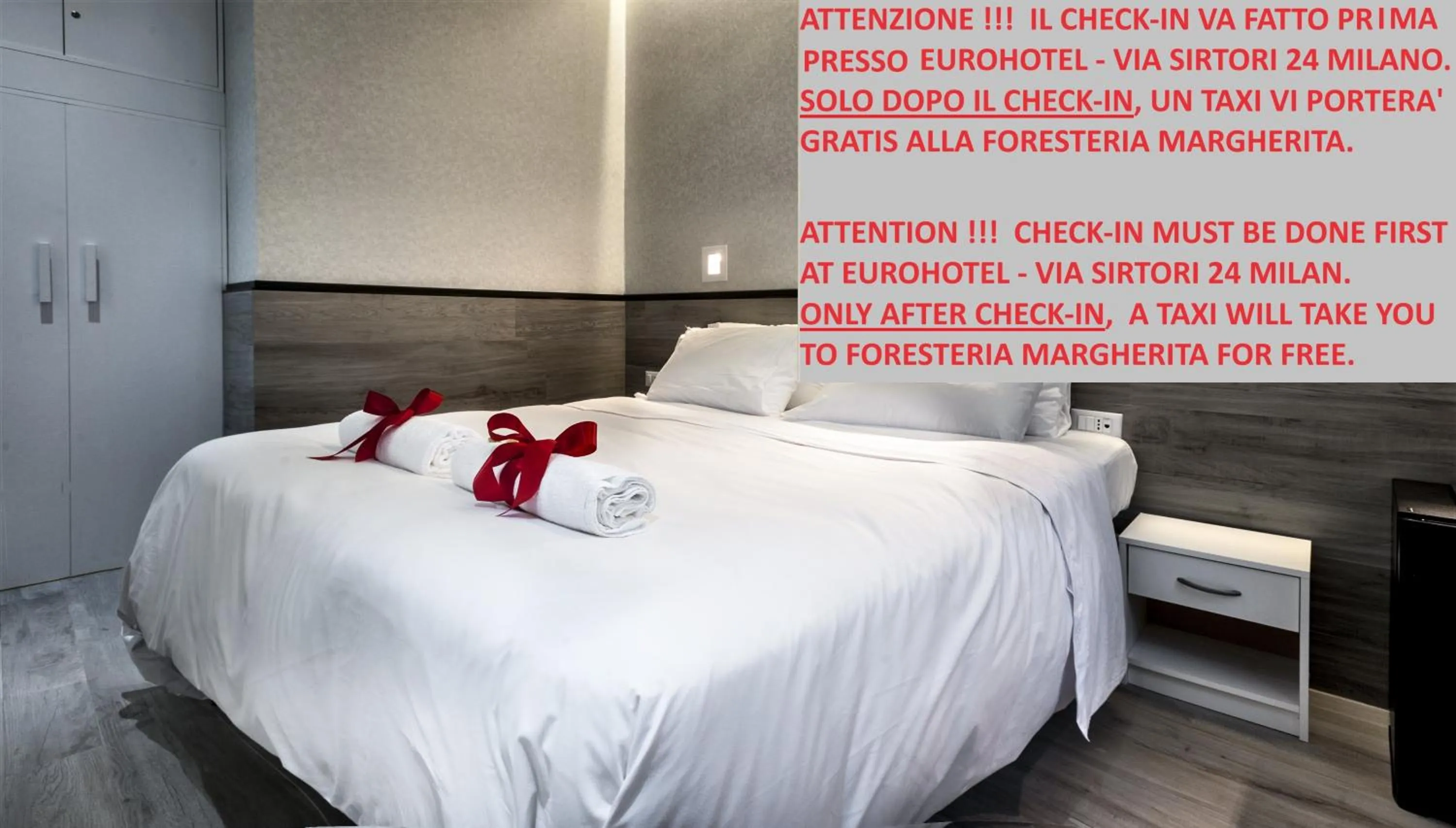 Bed in Guesthouse Foresteria Margherita Milano