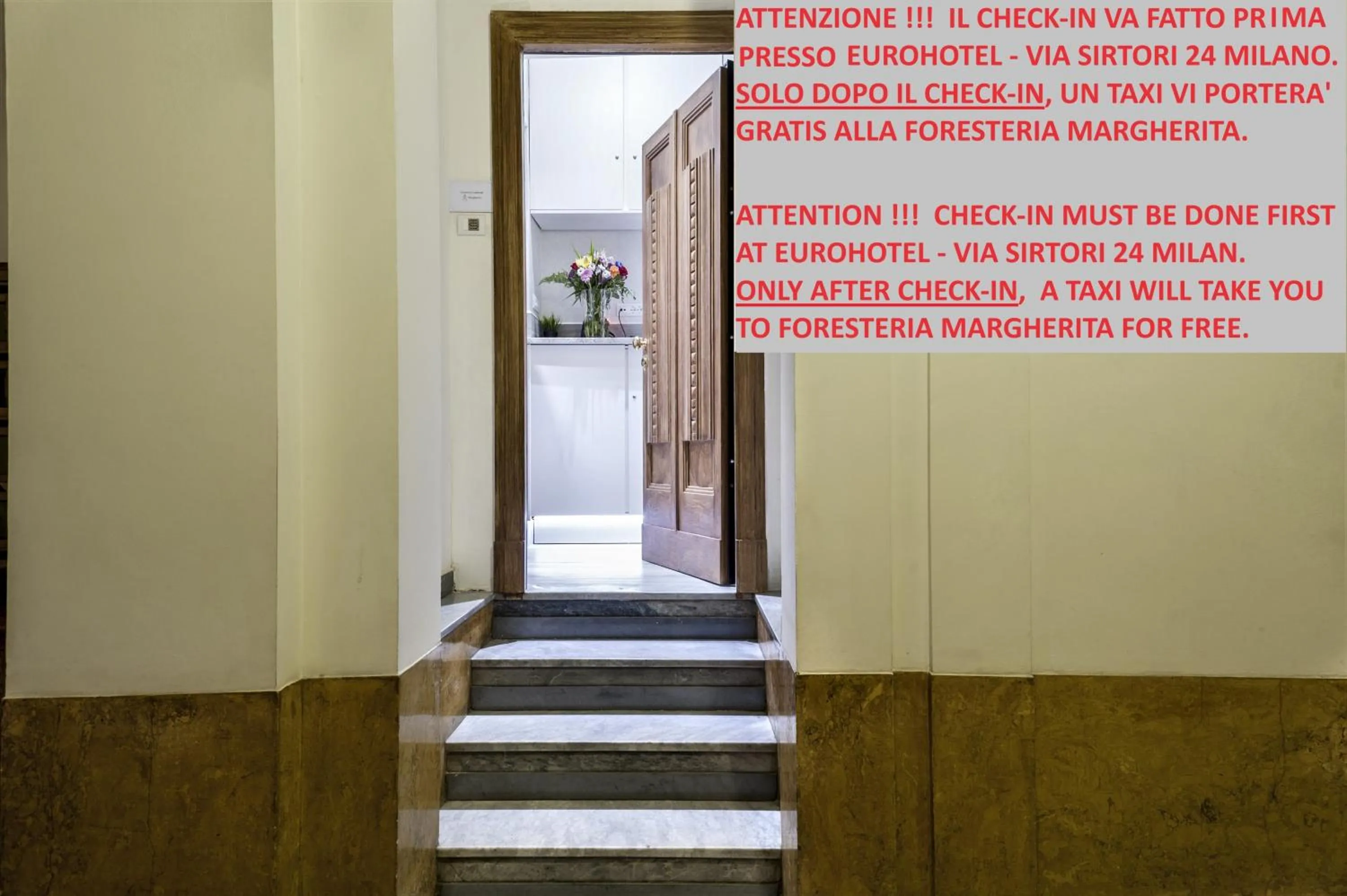 Facade/entrance in Guesthouse Foresteria Margherita Milano