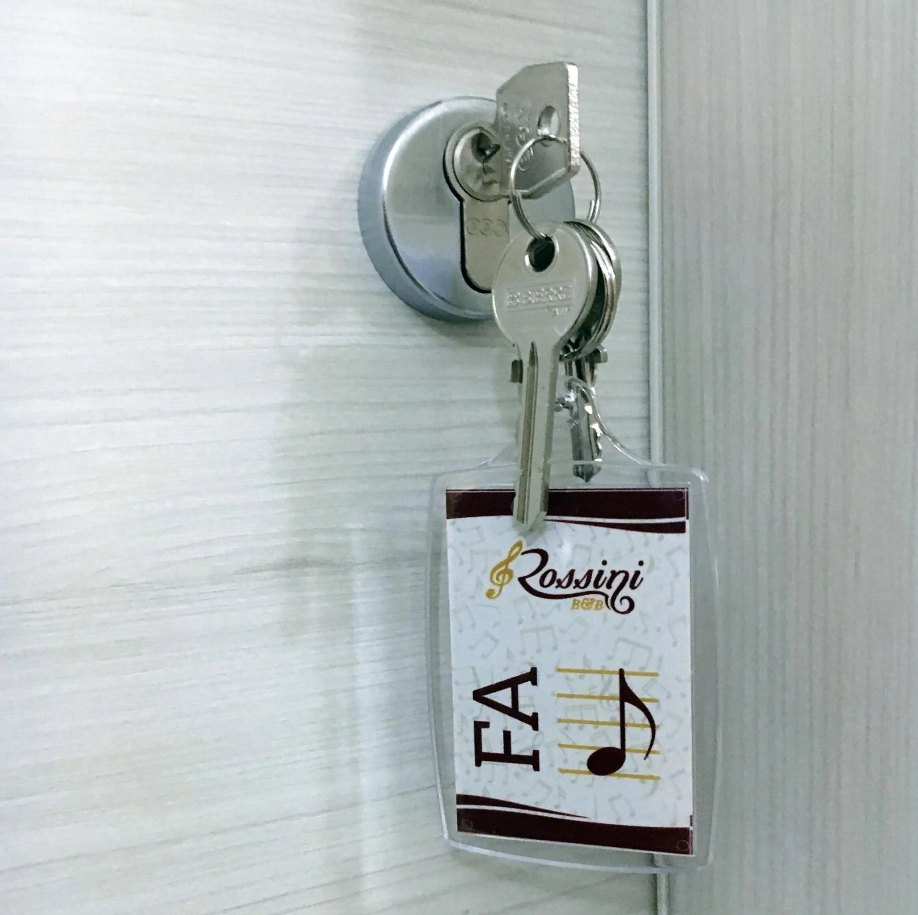 Logo/Certificate/Sign in B&B Rossini