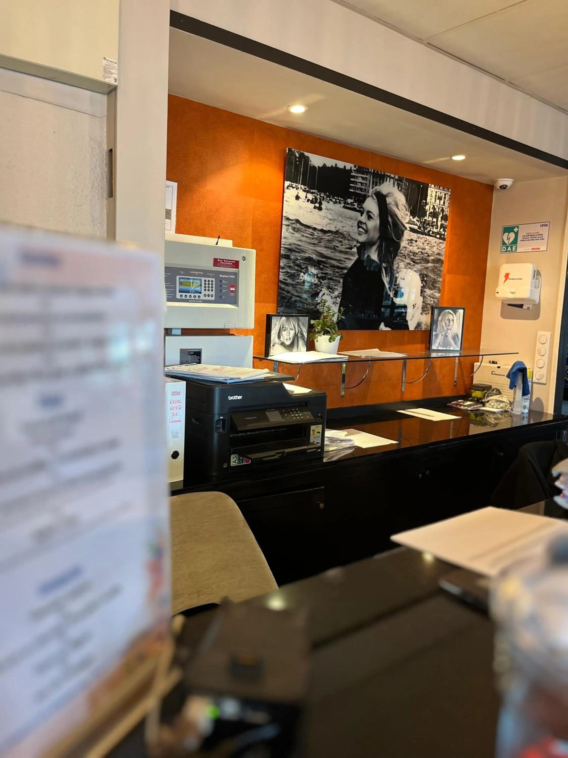 Lobby or reception in Hotel Acadie Eragny