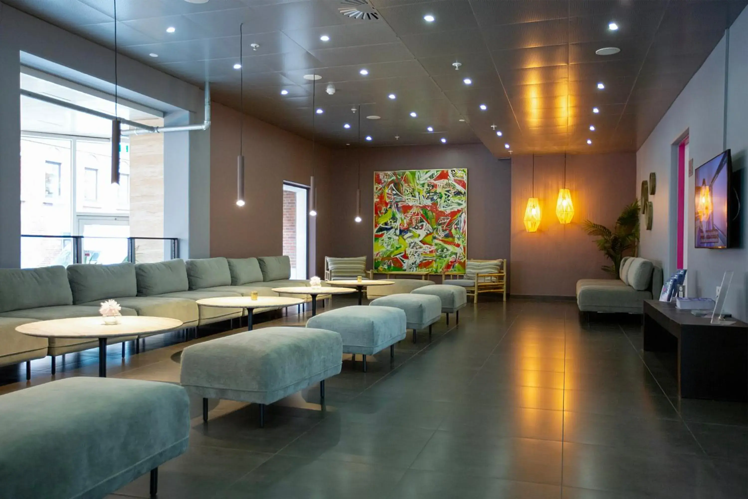 Lounge or bar in Cabinn Aarhus Lounge or bar in Cabinn Aarhus