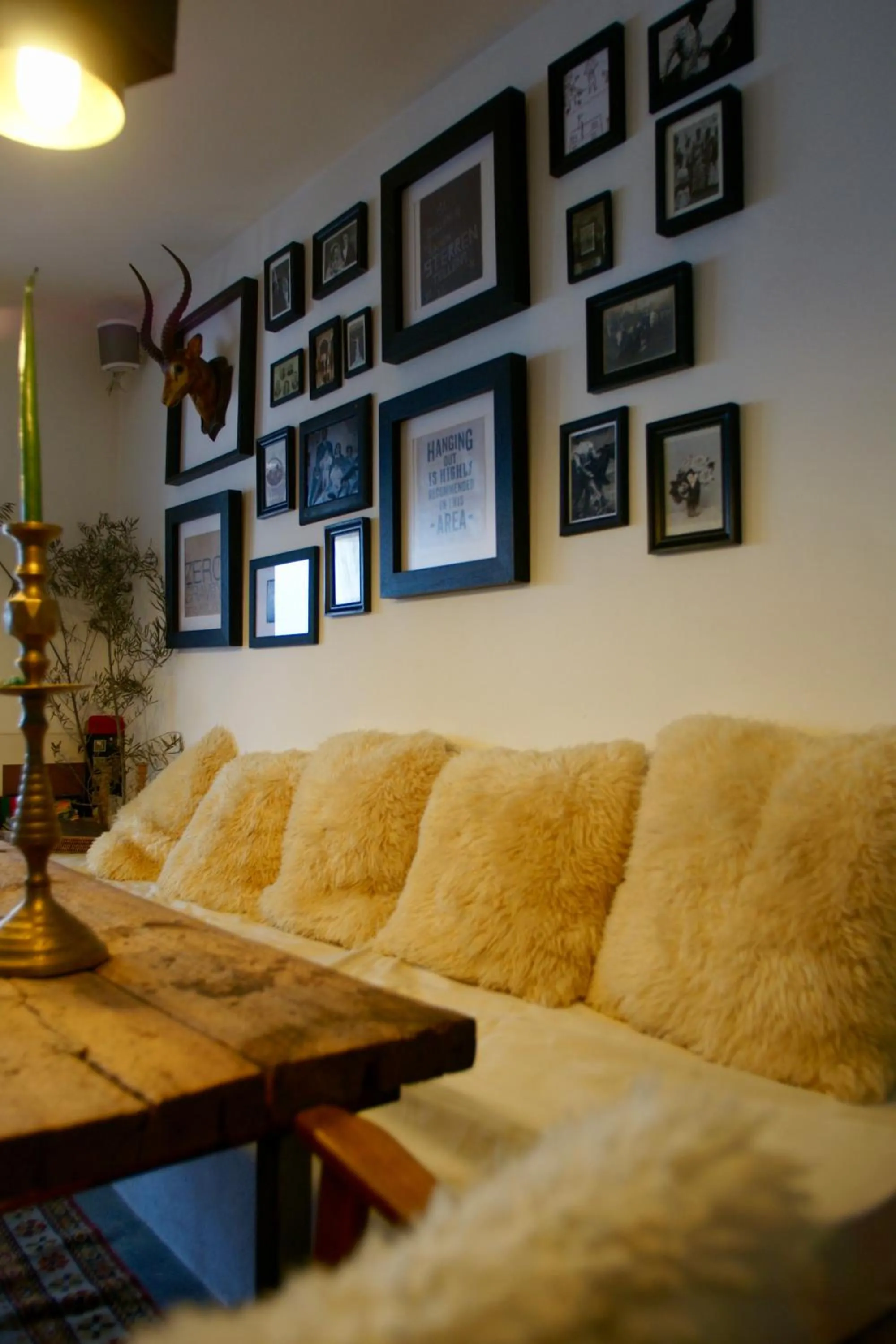 Communal kitchen in Finca Mil Estrellas