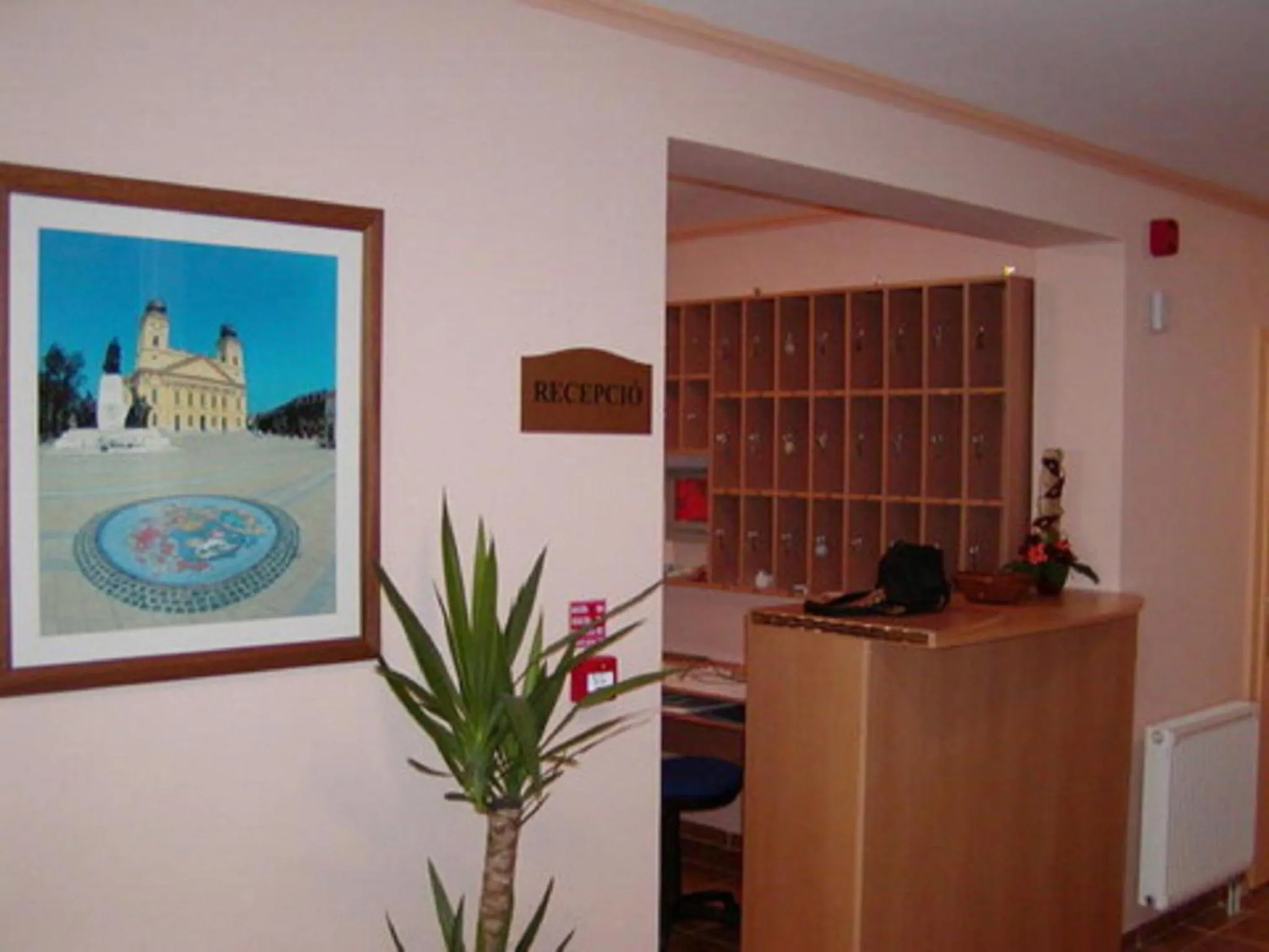 Lobby or reception in Belvárosi Panzió