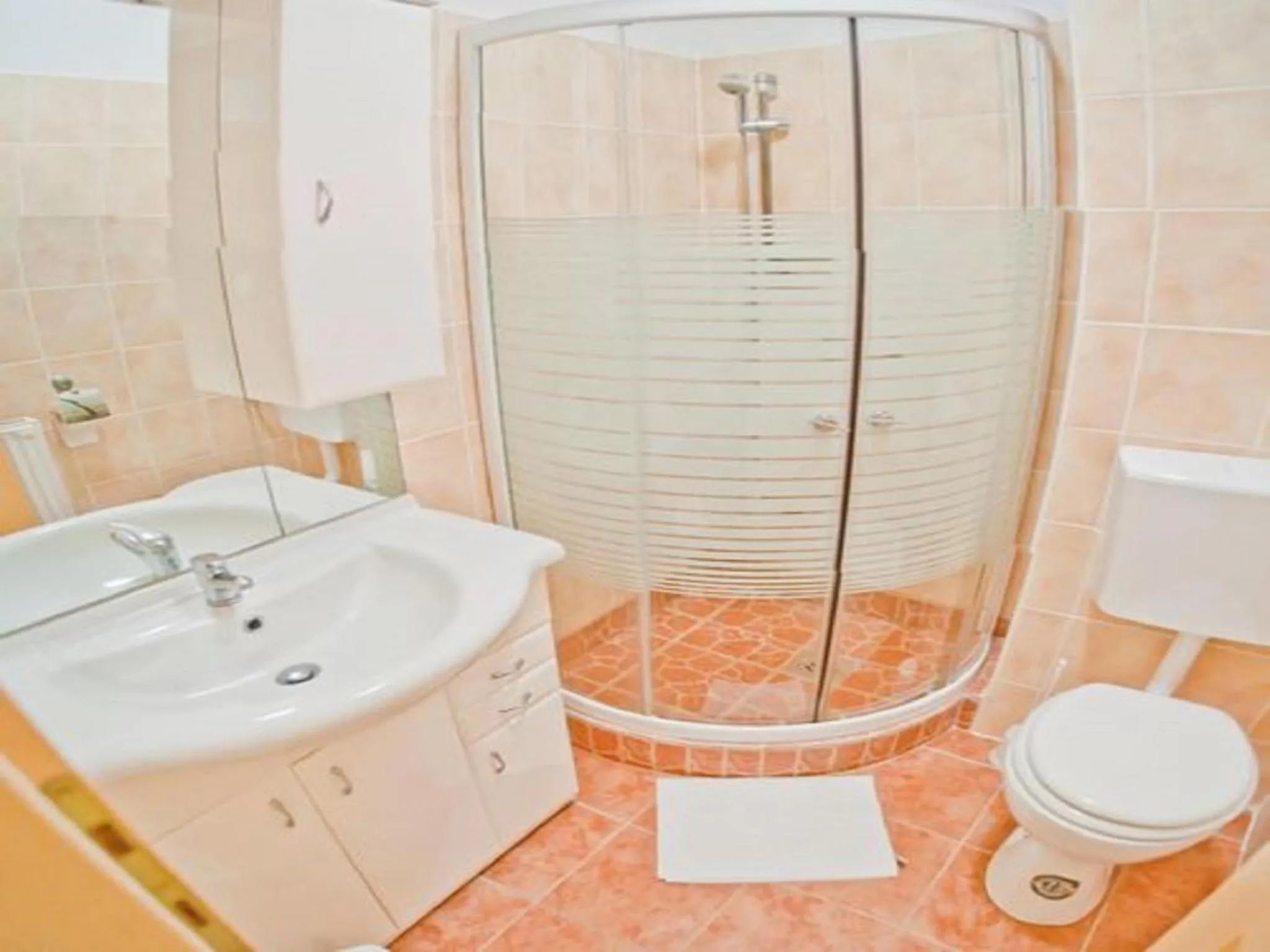 Bathroom in Belvárosi Panzió