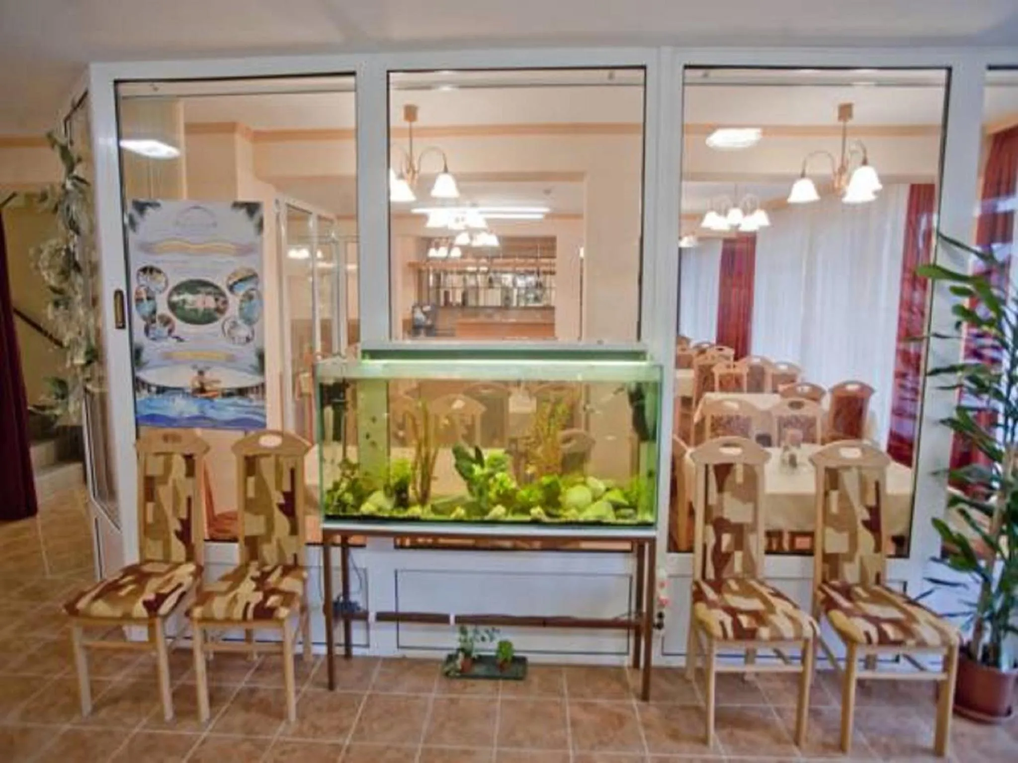 Lobby or reception in Belvárosi Panzió