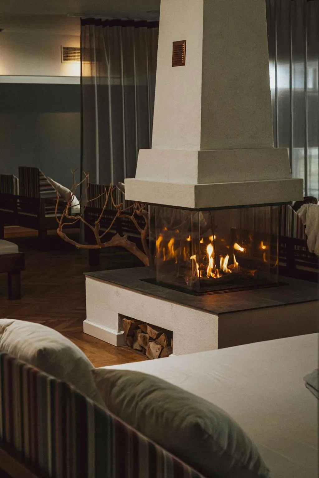 Bed in Marienlyst Strandhotel