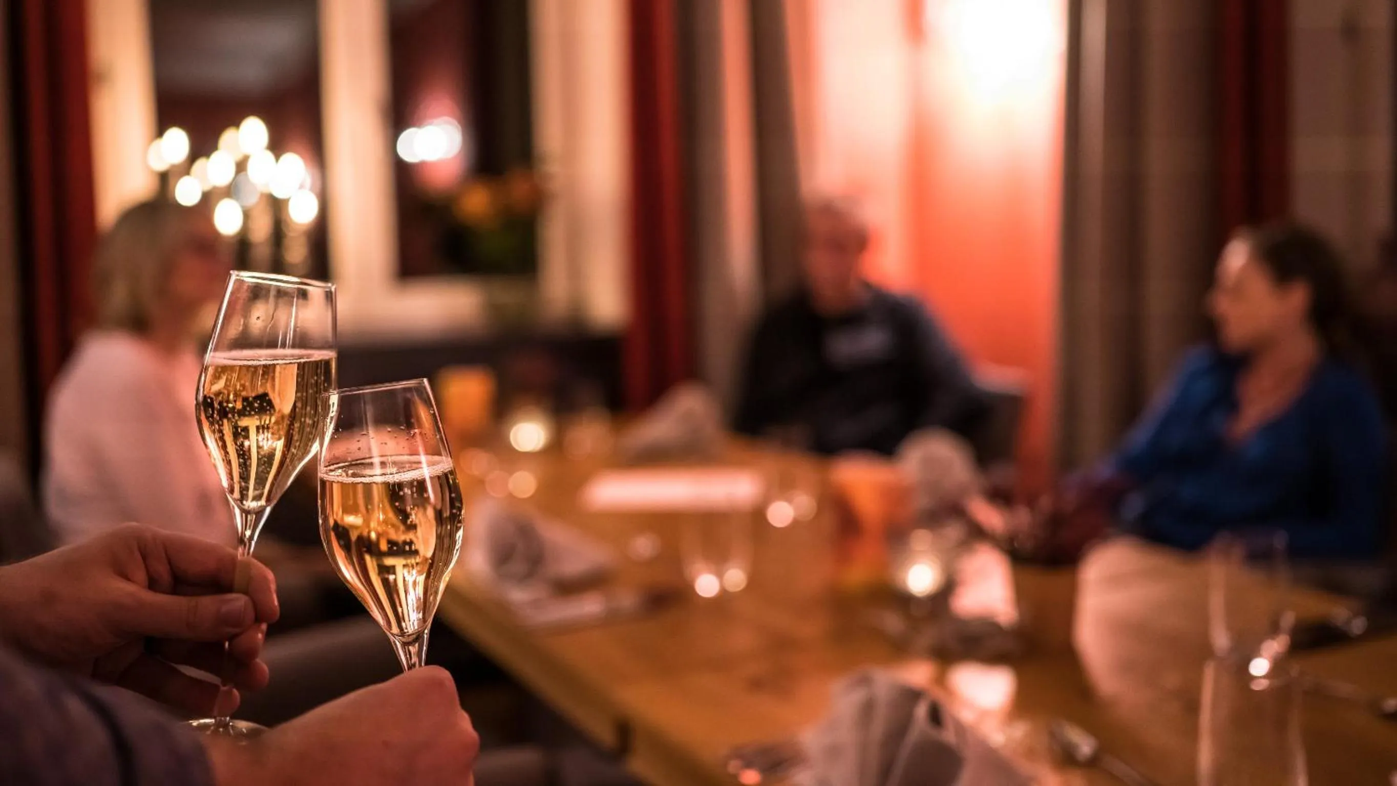 Drinks in Schloss Kaarz mit Park