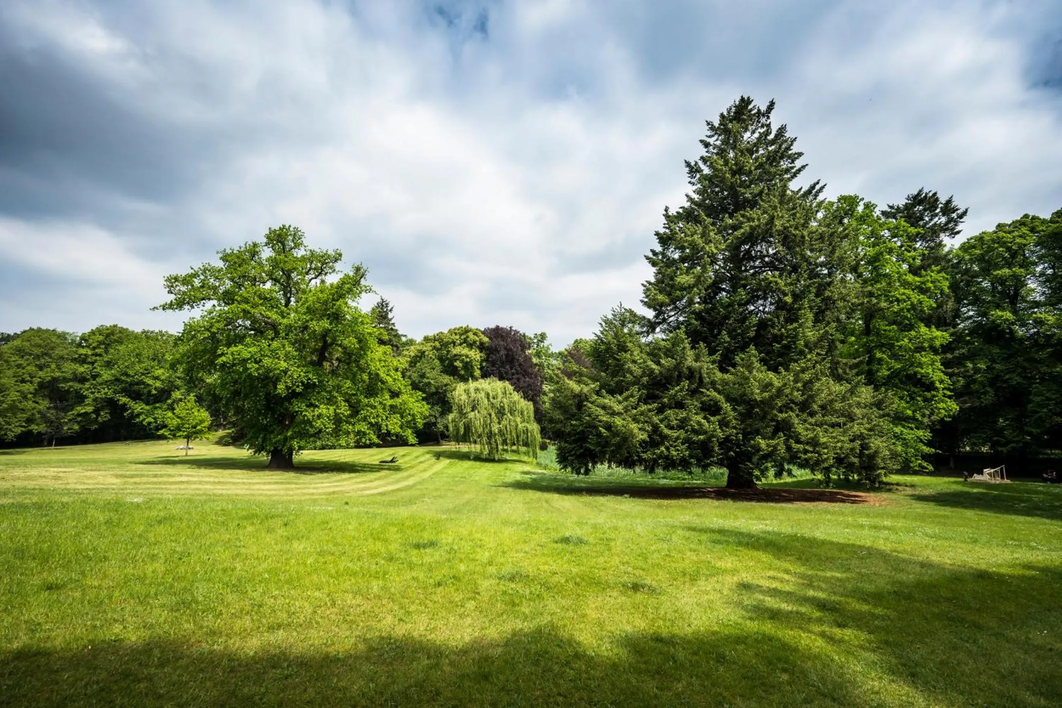 Natural landscape in Schloss Kaarz mit Park