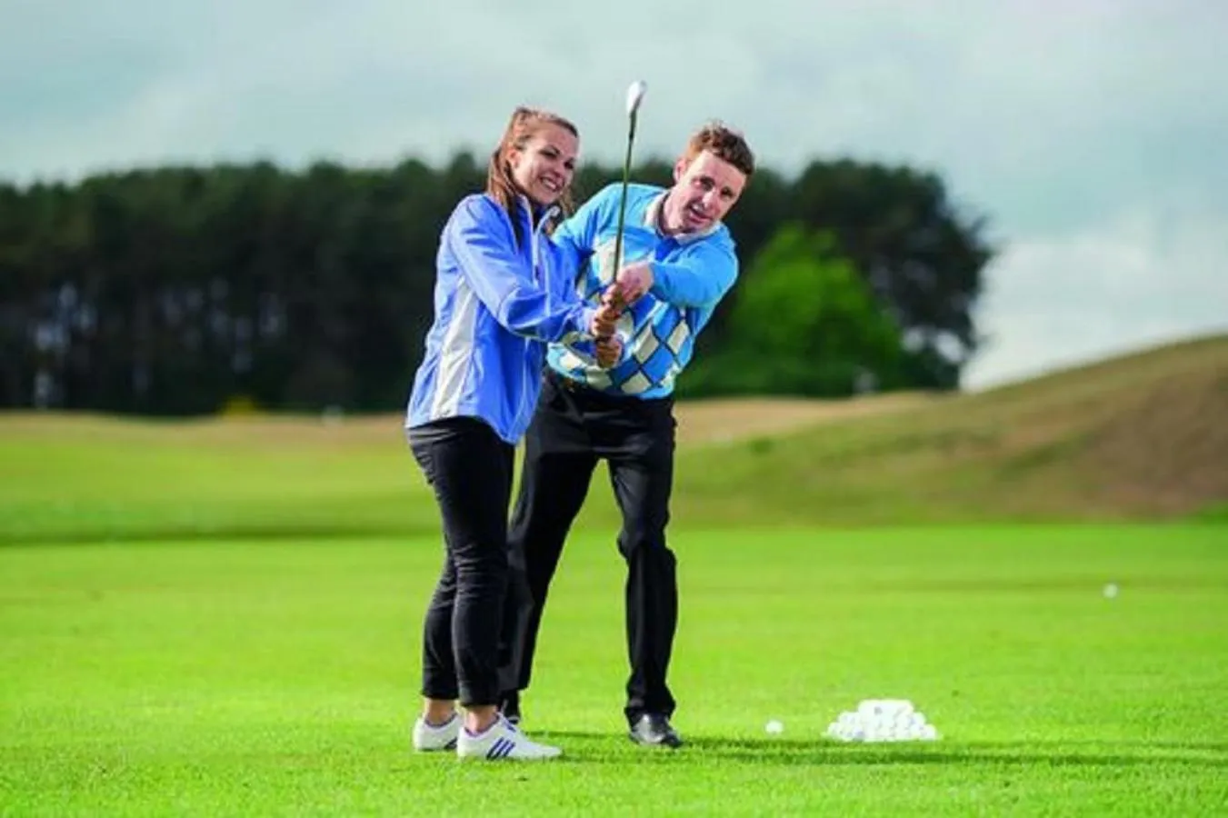 Golfcourse in Schloss Kaarz mit Park