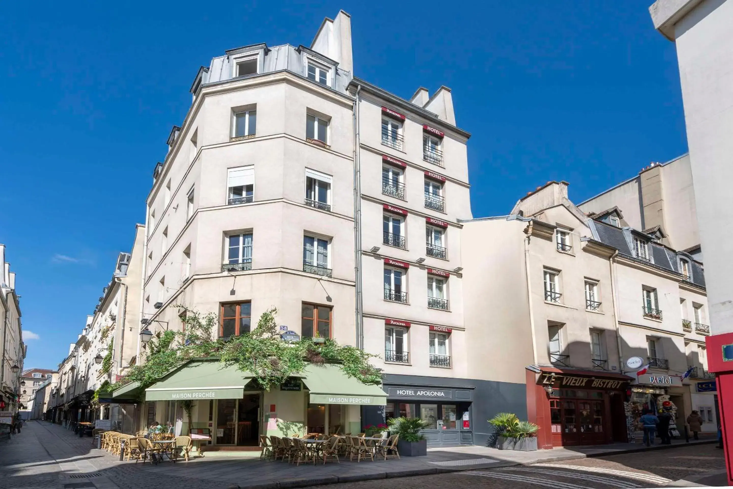 Property building in Hotel Apolonia Paris Mouffetard, Sure Hotel Collection by Best Western Property building in Hotel Apolonia Paris Mouffetard, Sure Hotel Collection by Best Western