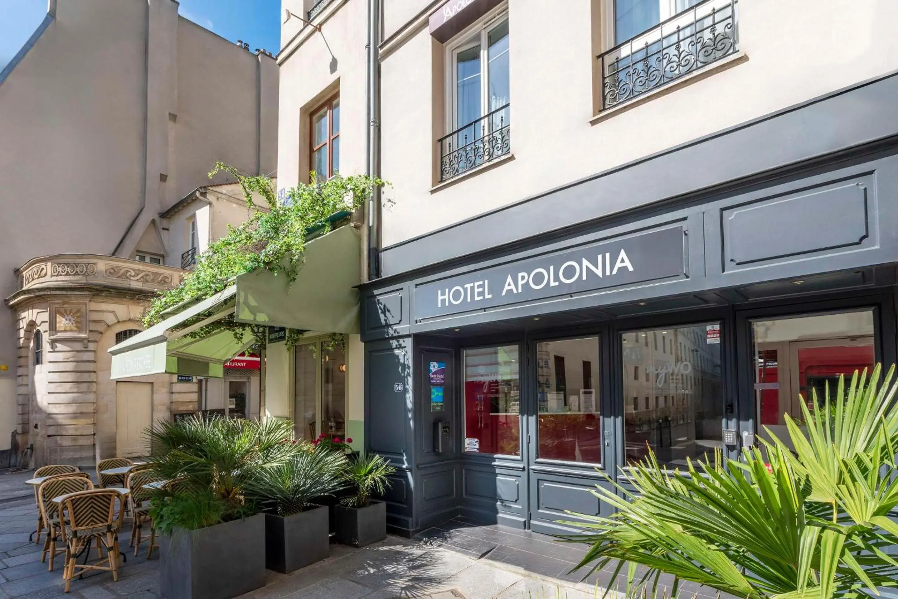 Property building in Hotel Apolonia Paris Mouffetard, Sure Hotel Collection by Best Western Property building in Hotel Apolonia Paris Mouffetard, Sure Hotel Collection by Best Western