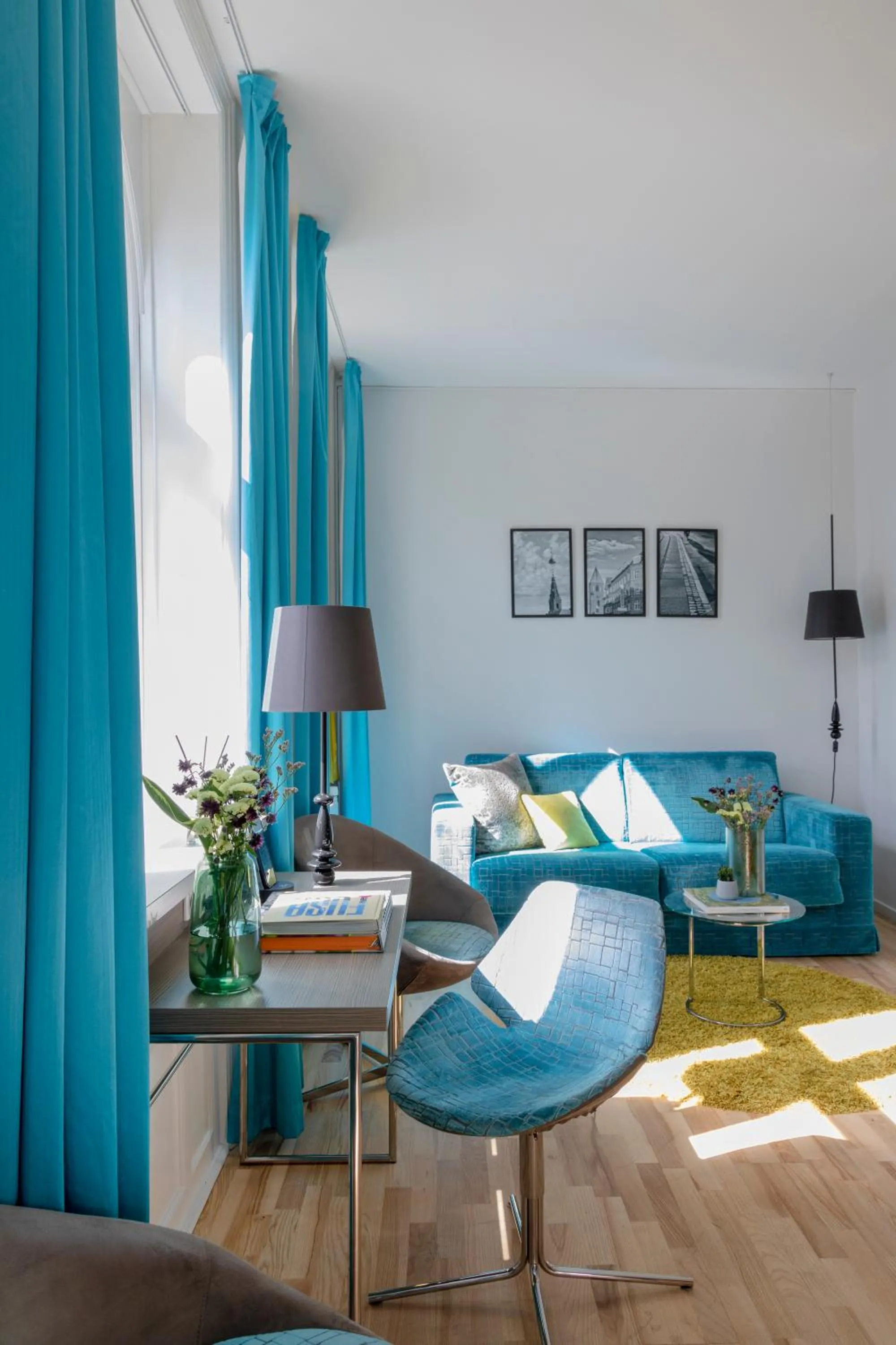 Living room in Andersen Boutique Hotel