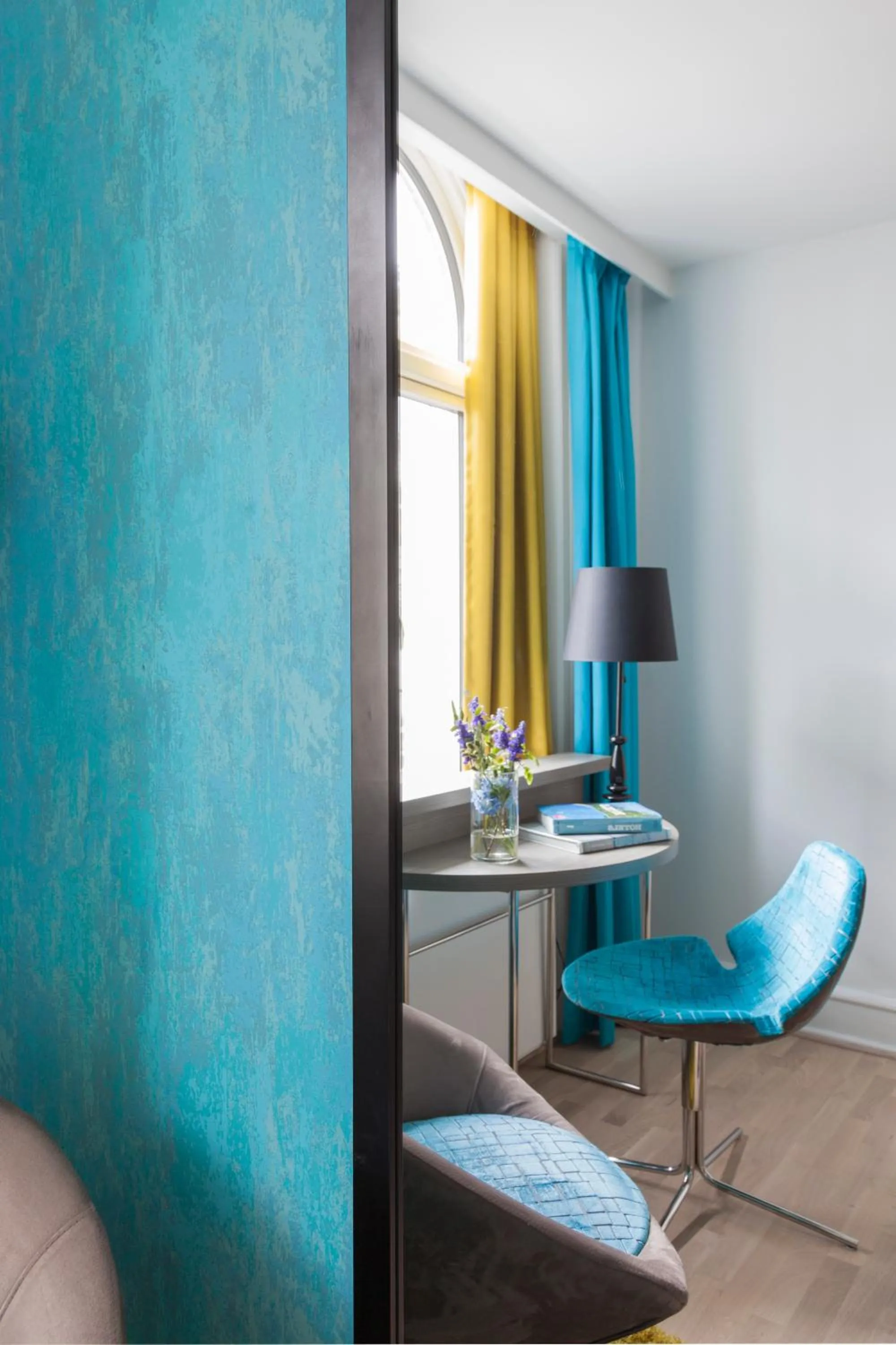 Seating area in Andersen Boutique Hotel