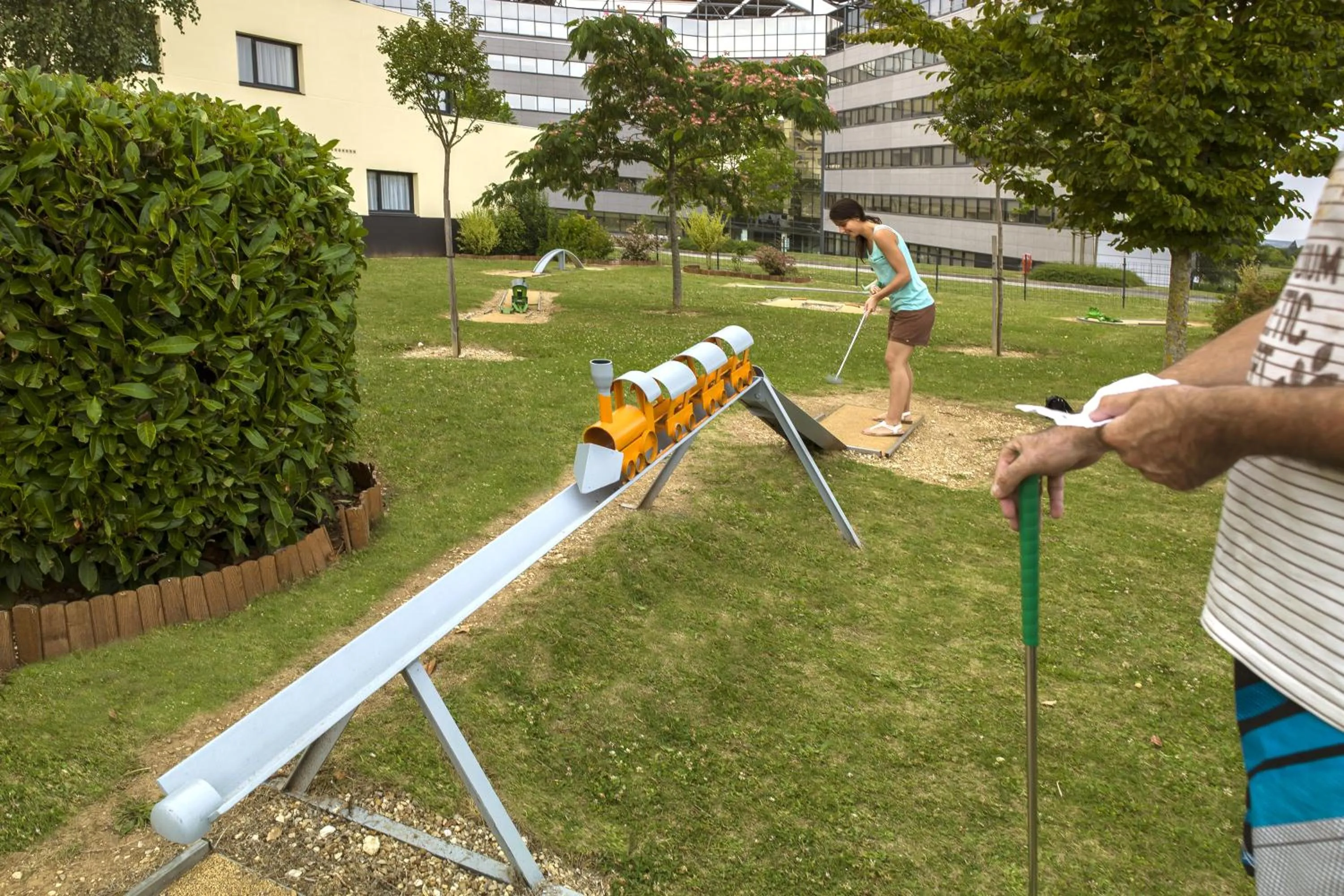 Minigolf in The Originals City, Hôtel Alteora, Poitiers Site du Futuroscope