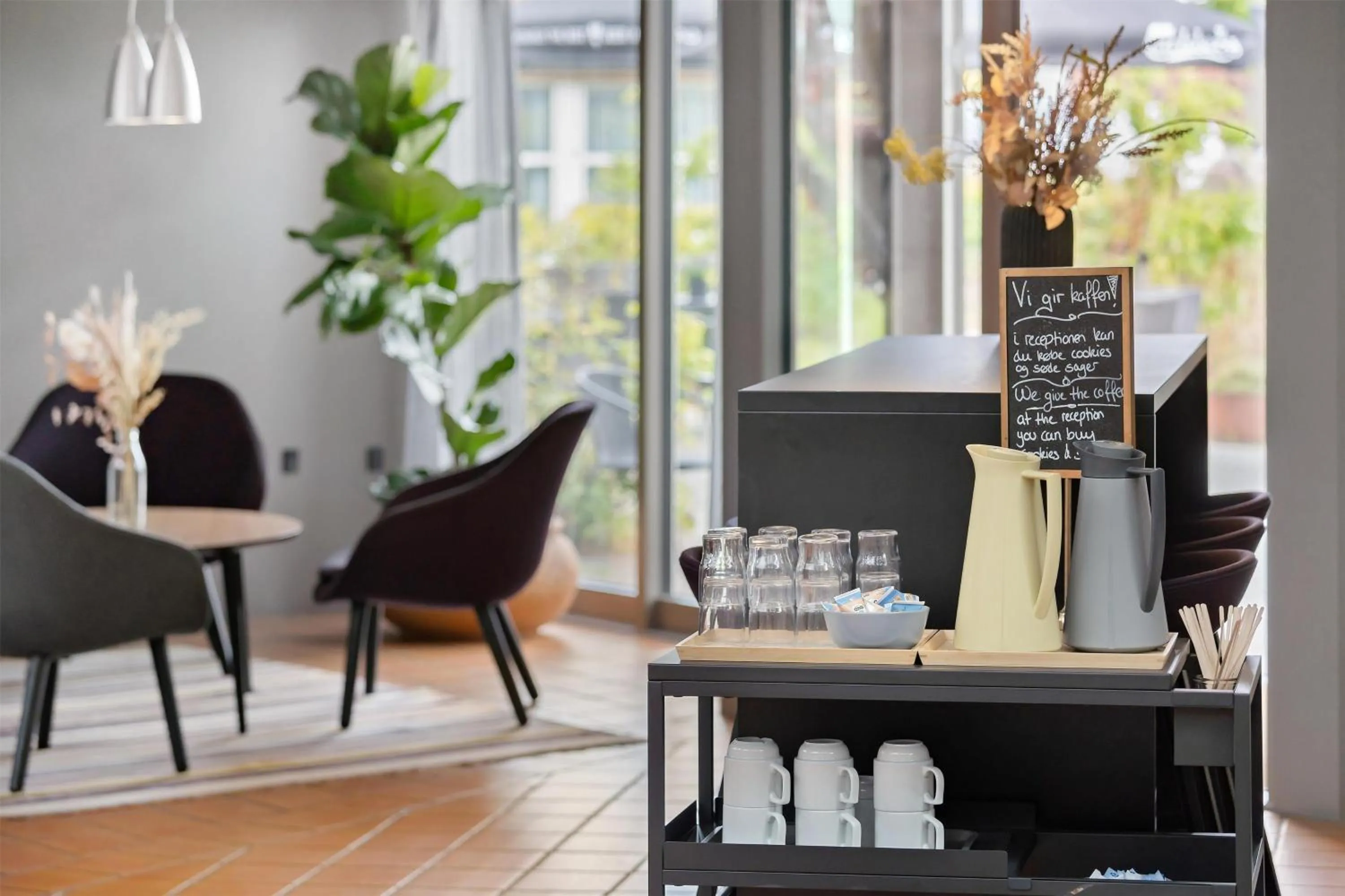 Lobby or reception in Best Western Hotel Hillerød