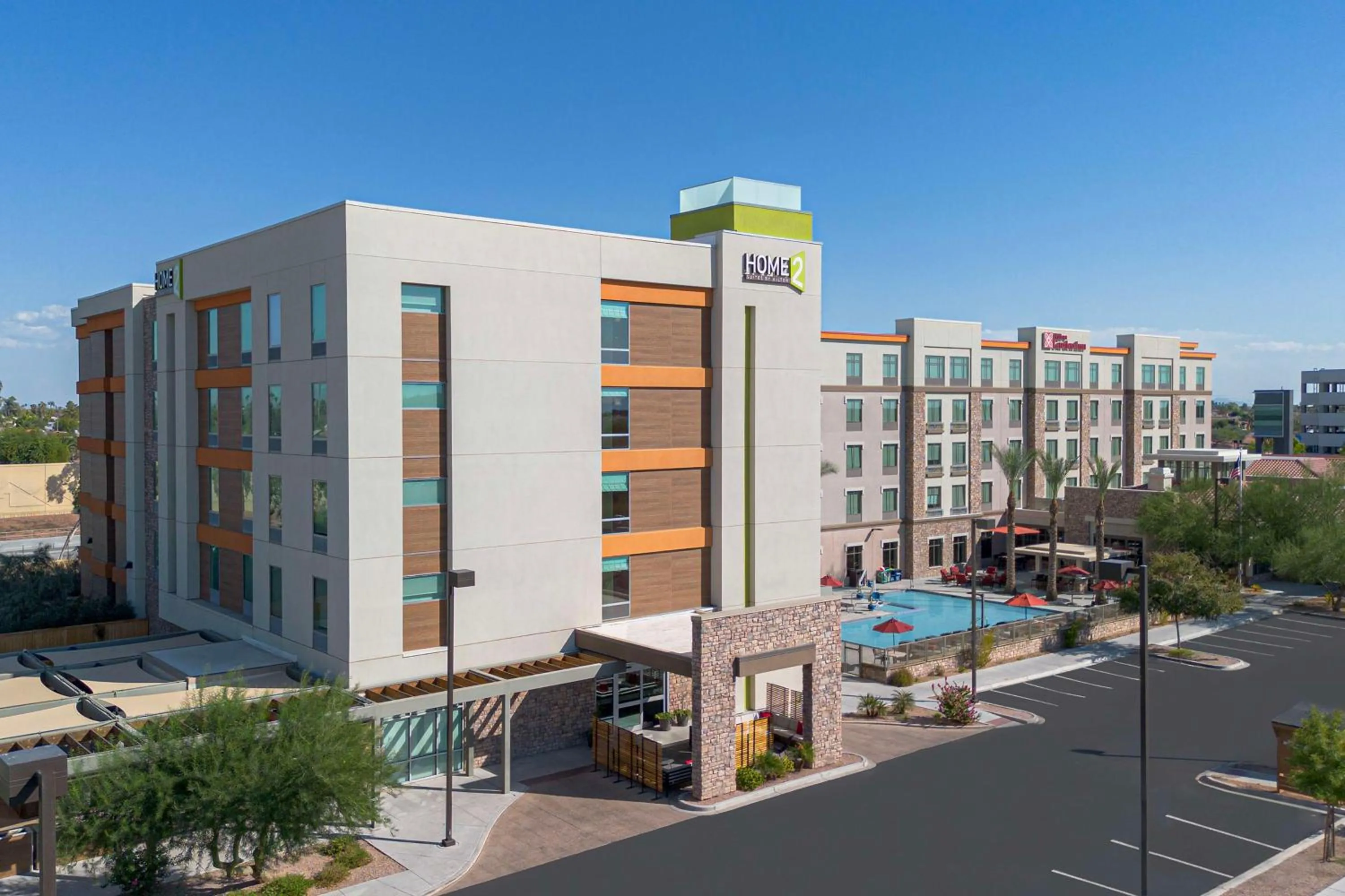Property building in Home2 Suites By Hilton Phoenix-Tempe University Research Park