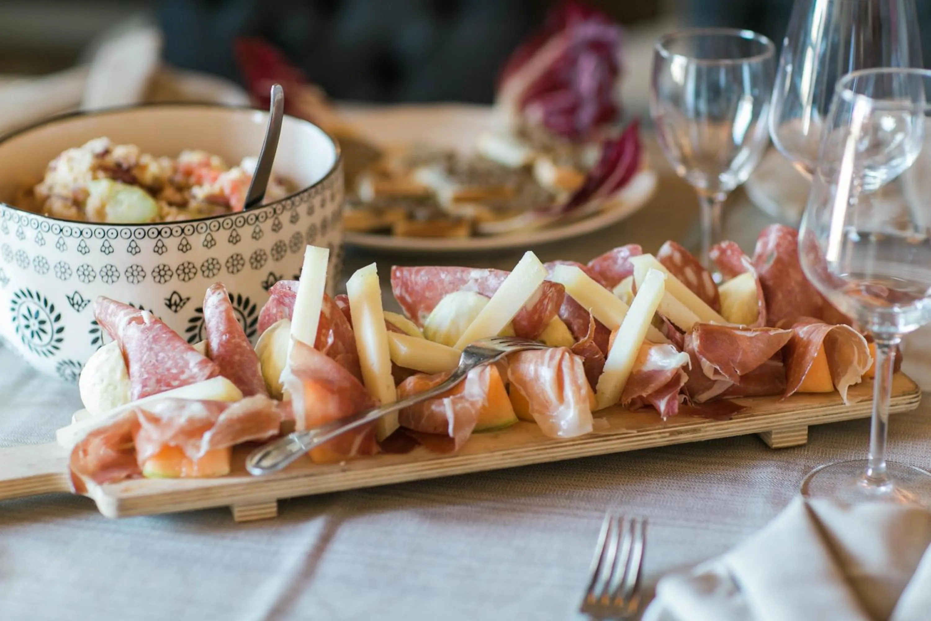 Lunch in Villa Le Calvane