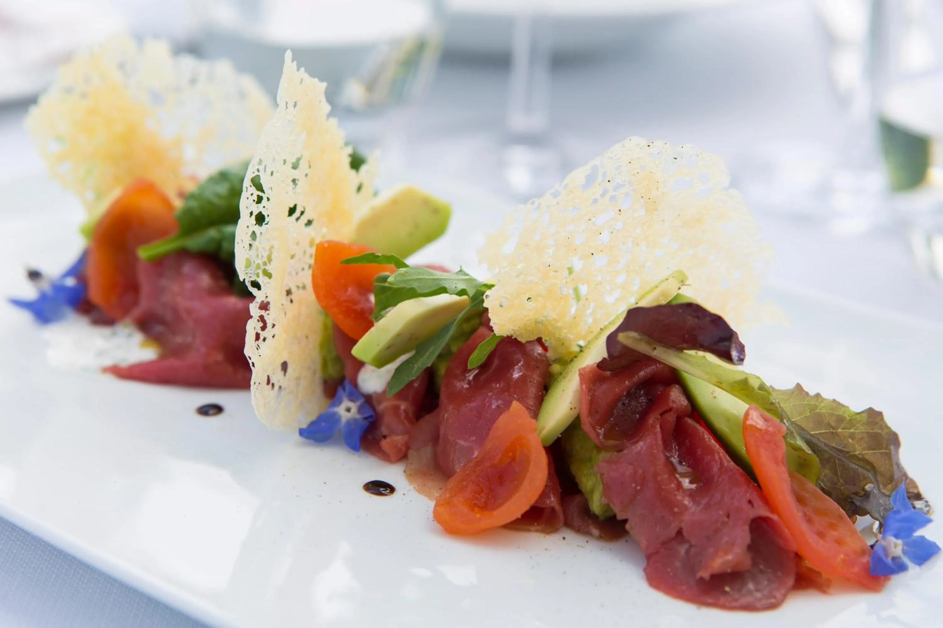 Food close-up in Villa Le Calvane