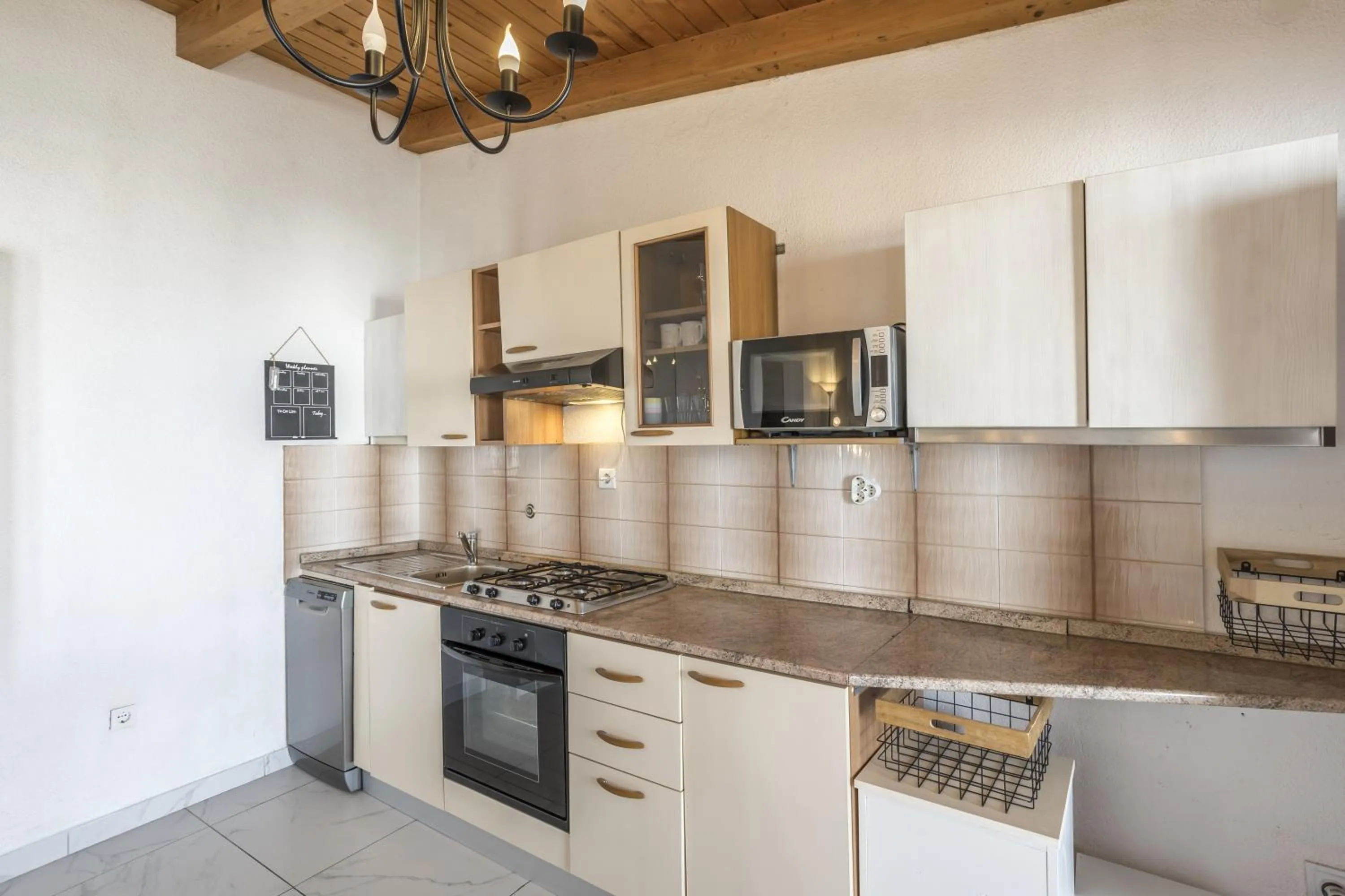 Kitchen or kitchenette in Apartments Keko