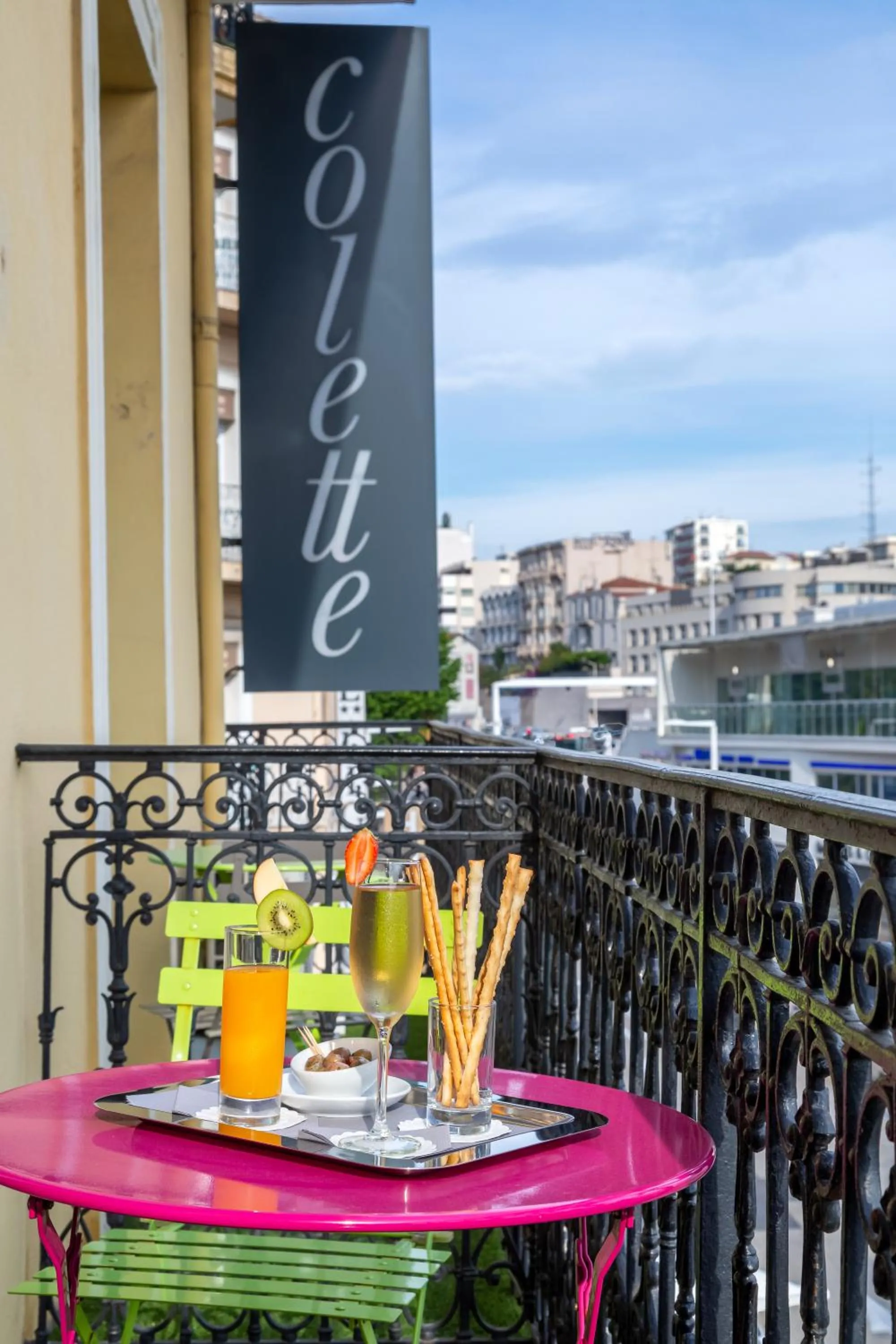 Balcony/Terrace in Hotel Colette