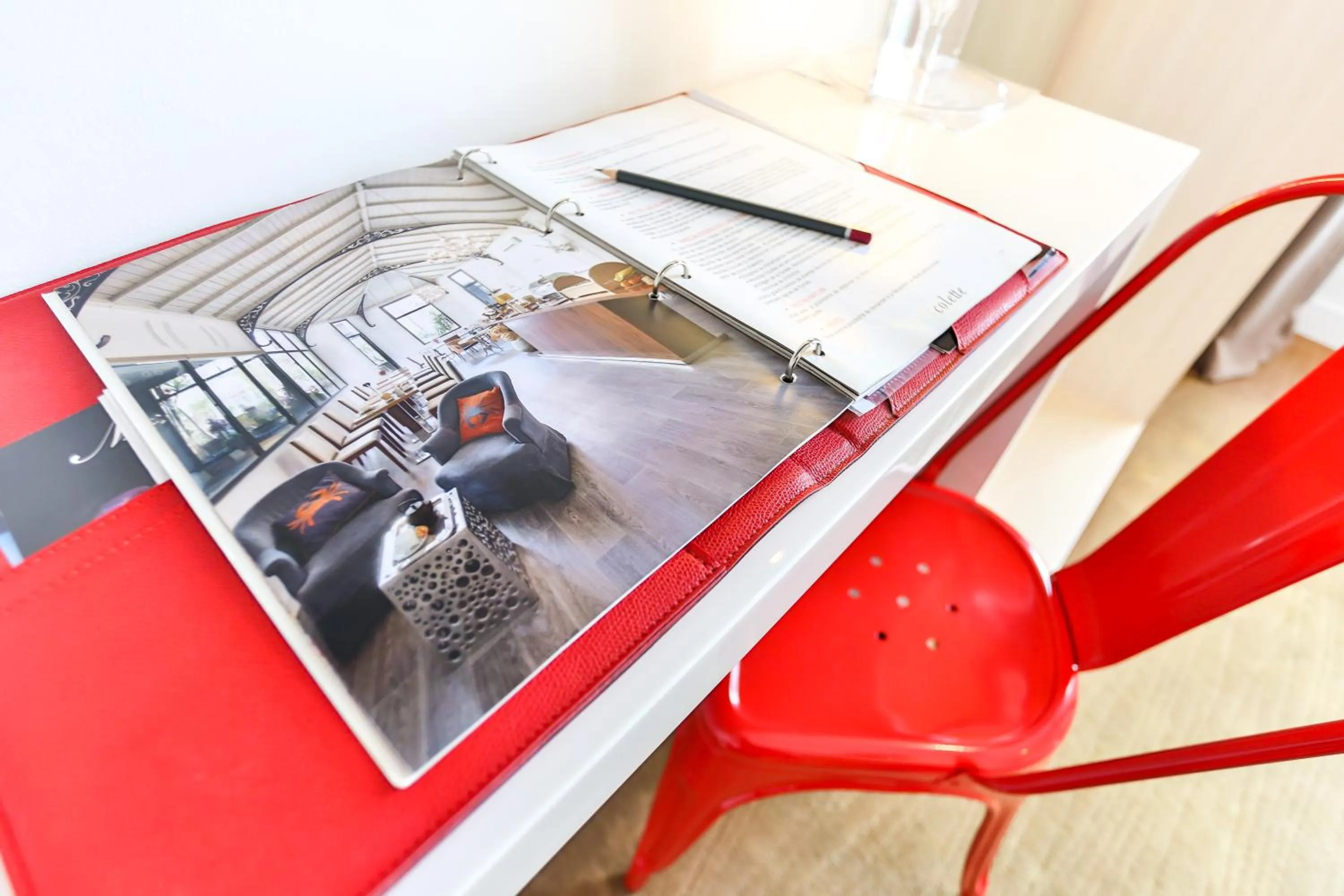 Bedroom in Hotel Colette