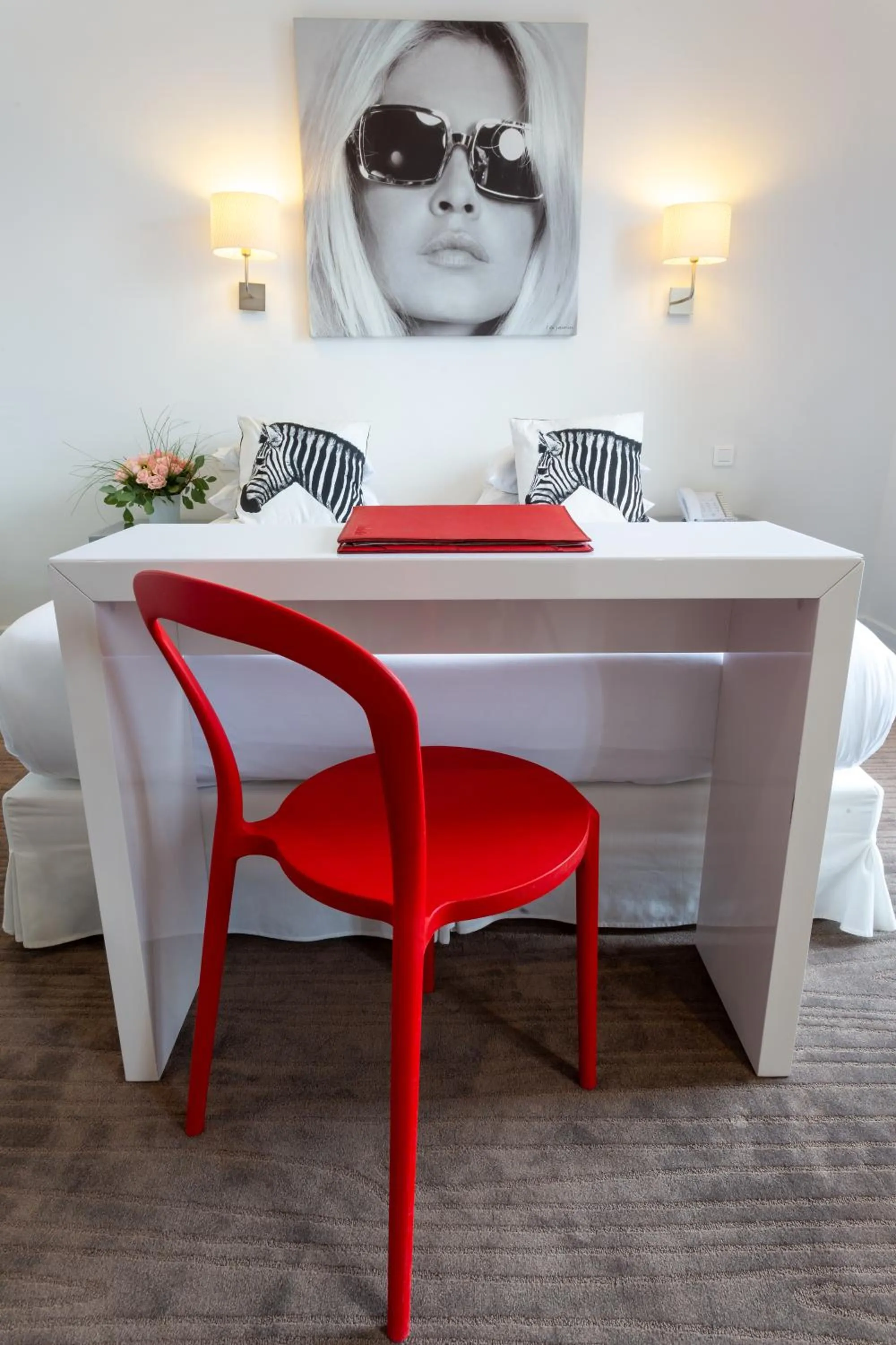 Bedroom in Hotel Colette