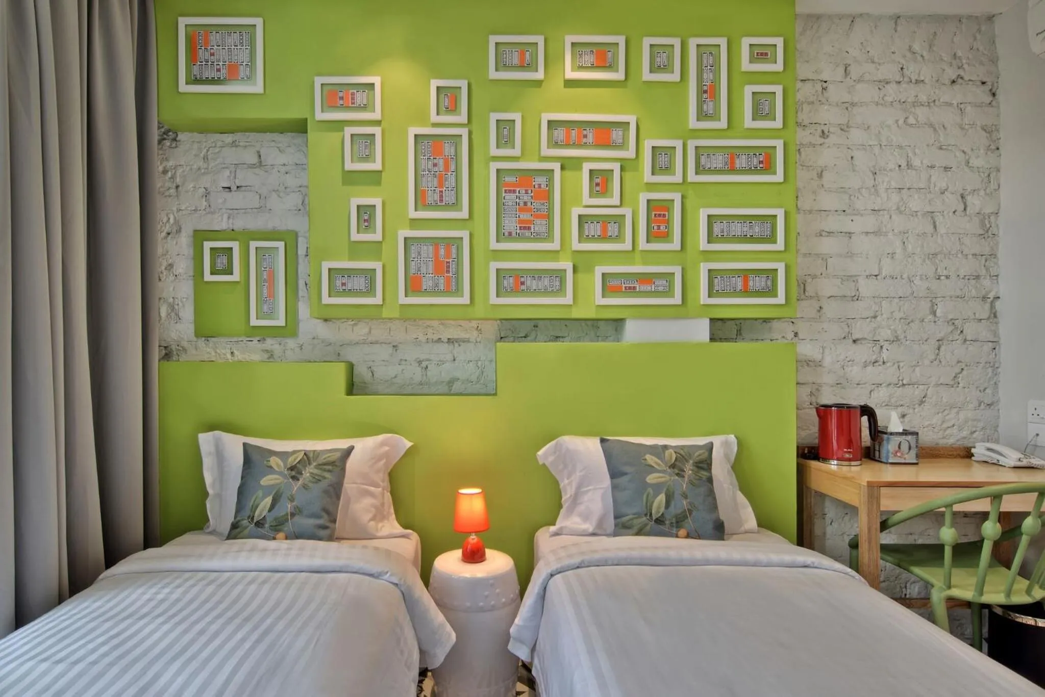 Bed in Timez Hotel Melaka