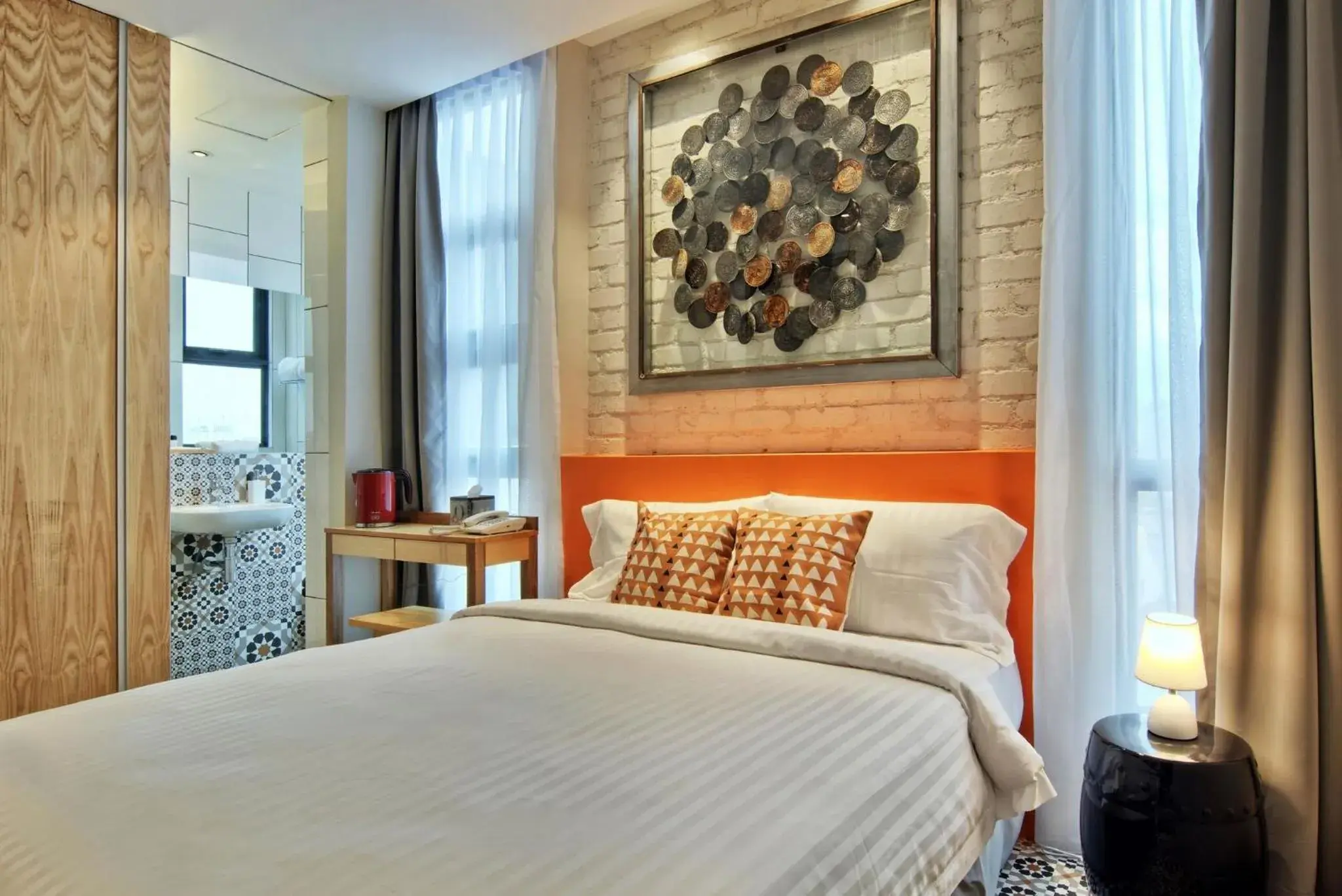 Bed in Timez Hotel Melaka Bed in Timez Hotel Melaka