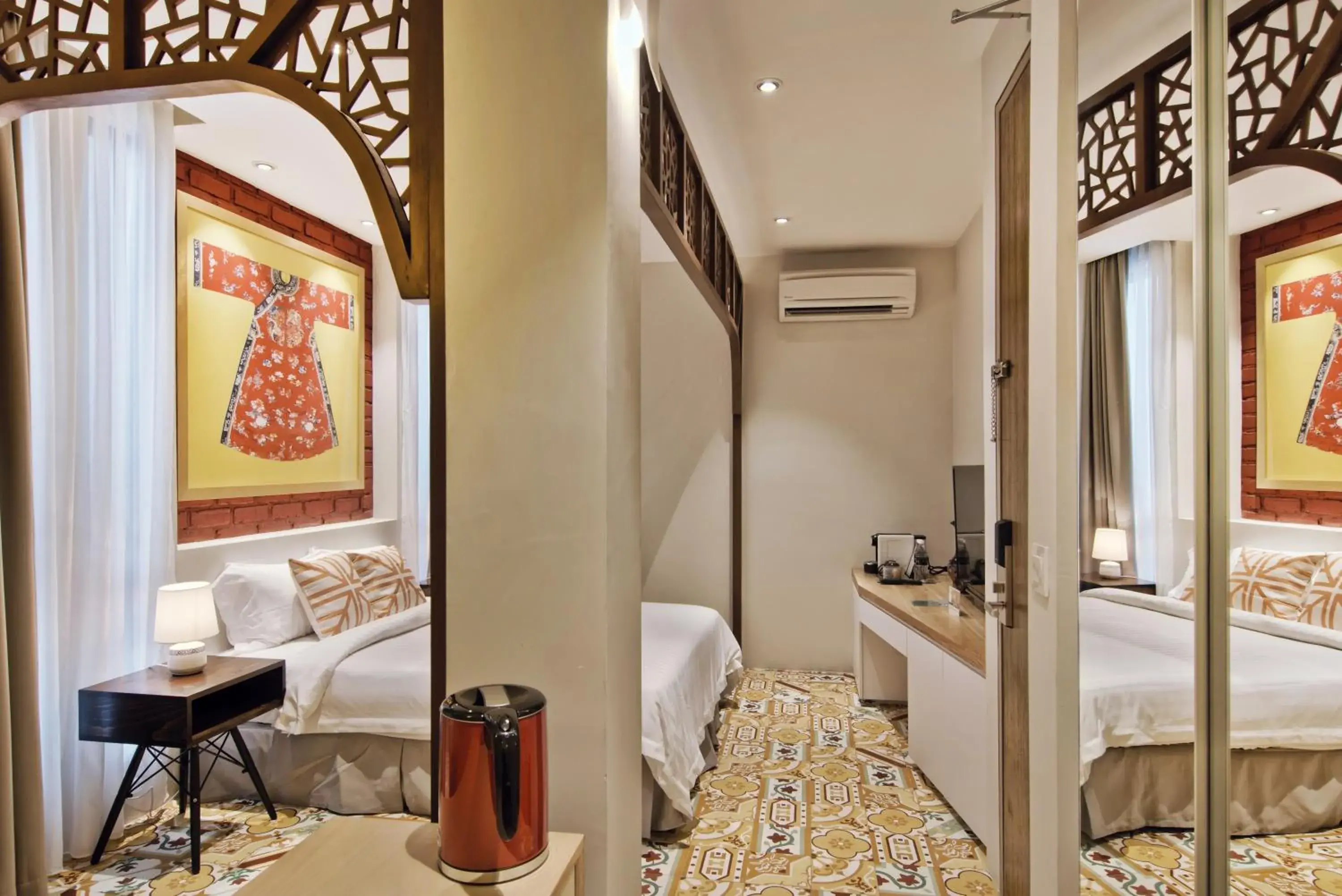 Bed in Timez Hotel Melaka Bed in Timez Hotel Melaka