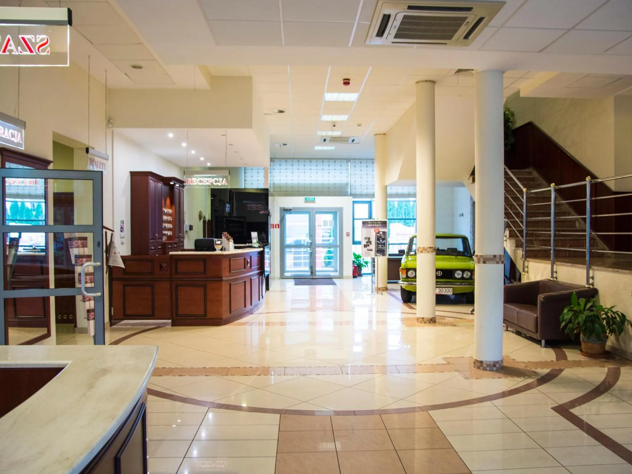 Lobby or reception in Hotel Restauracja Autos