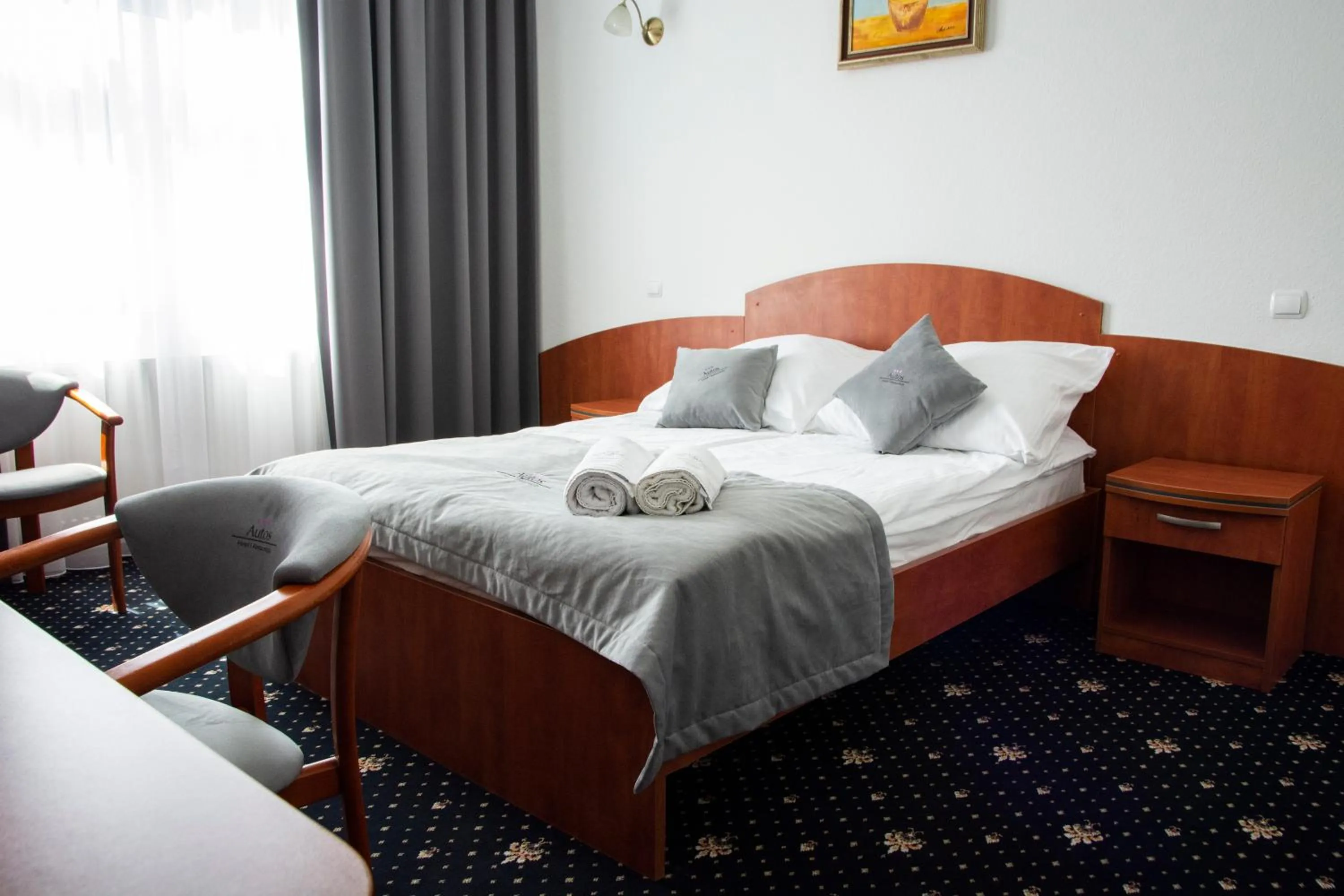 Bed in Hotel Restauracja Autos