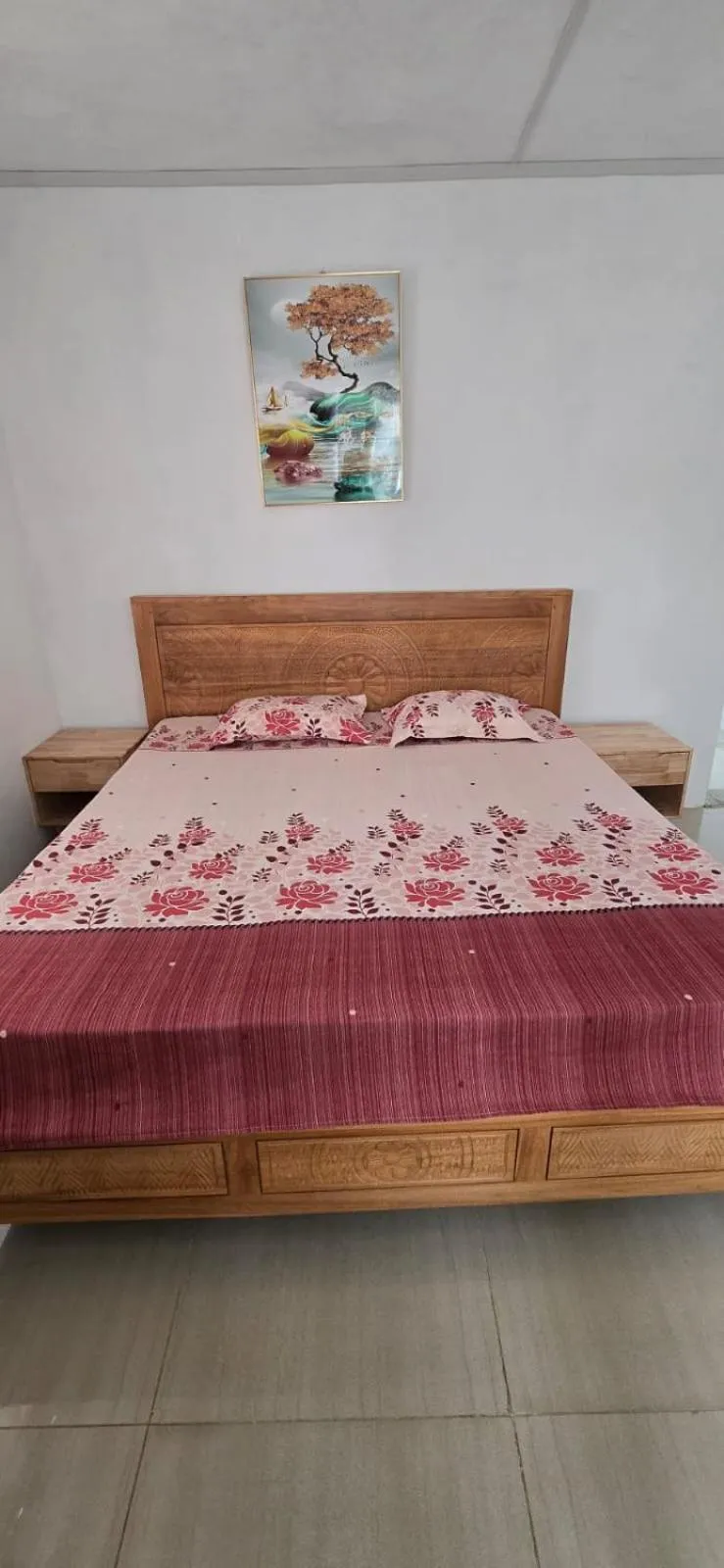 Bed in Green Discovery B&B Tamarind Falls 7 Cascades