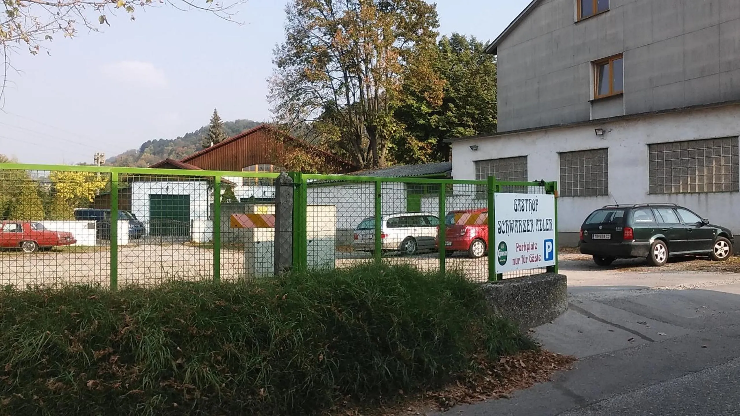 Parking in Gasthaus Schwarzer Adler
