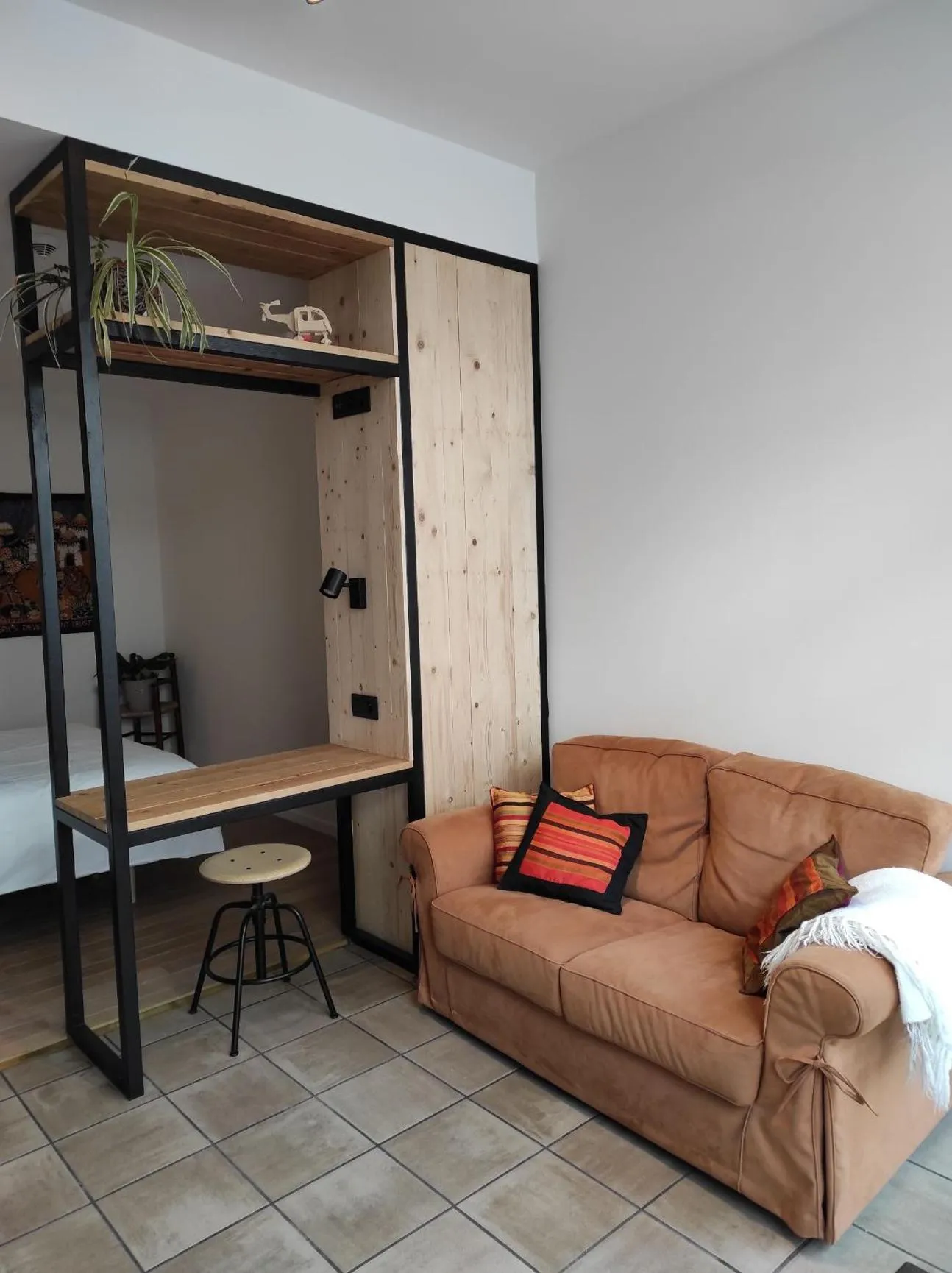 Living room, Bed in B&B In den Roden Schilt