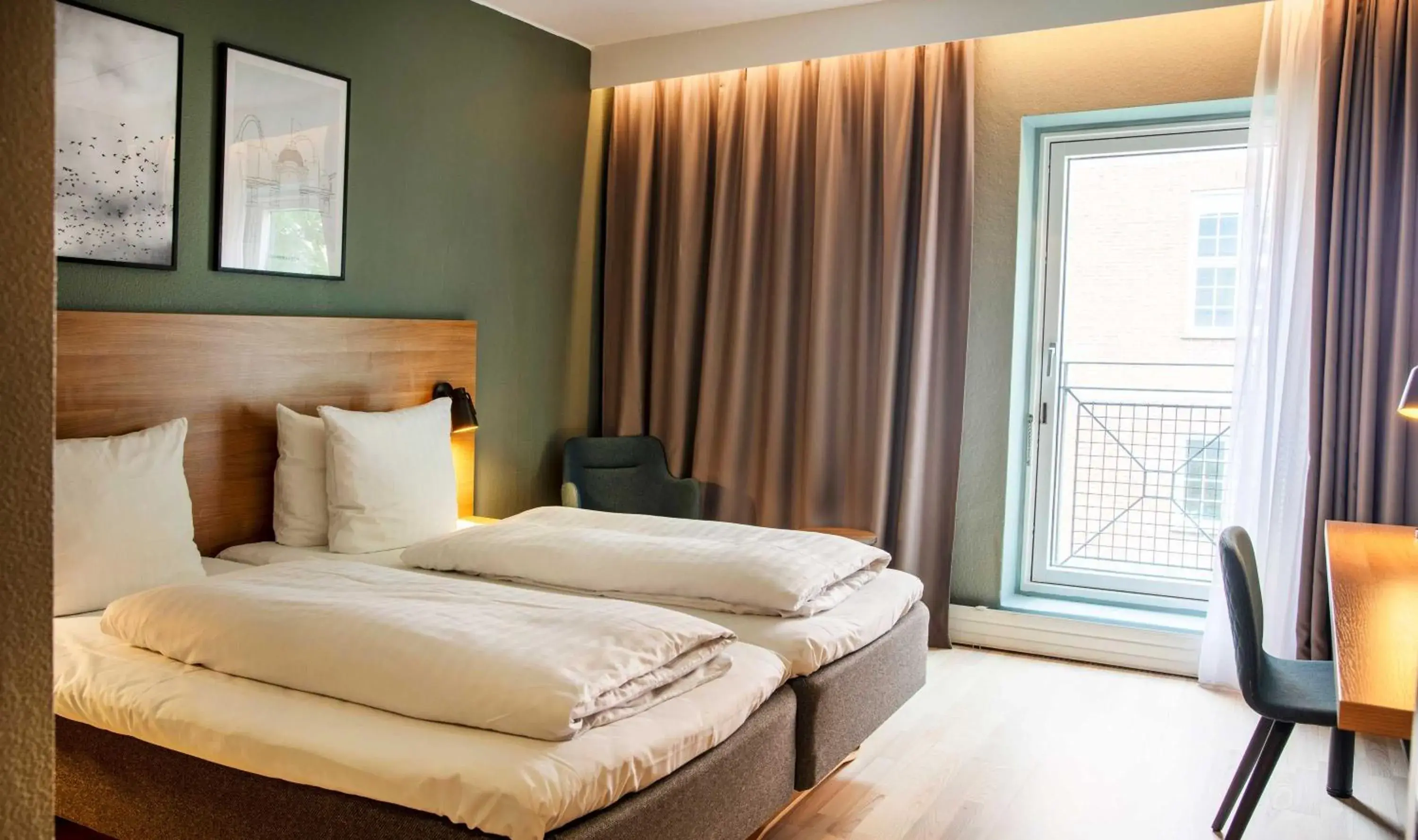 Bedroom, Bed in Go Hotel Østerport Bedroom, Bed in Go Hotel Østerport